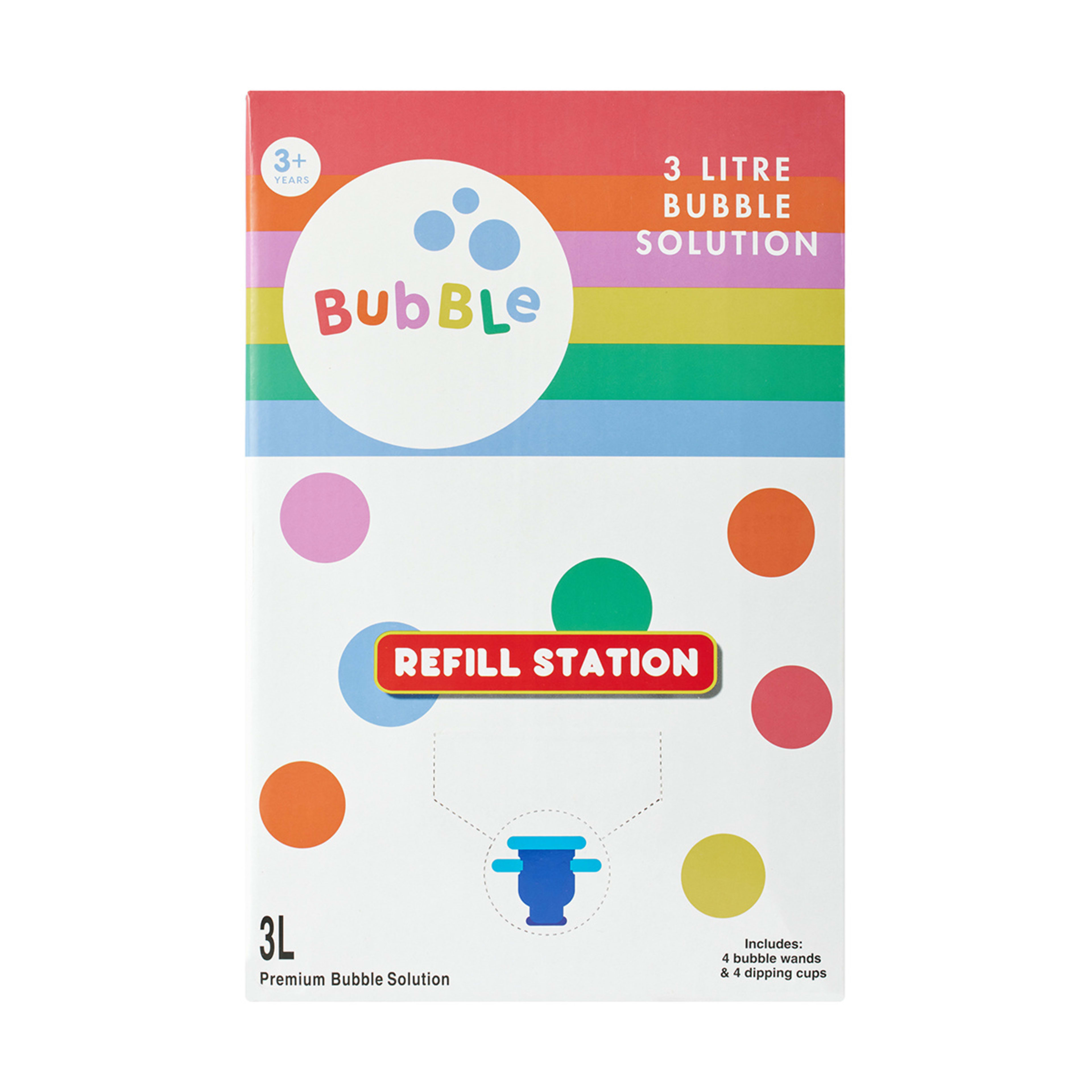 Bubble Refill Station Bubble Solution Kmart