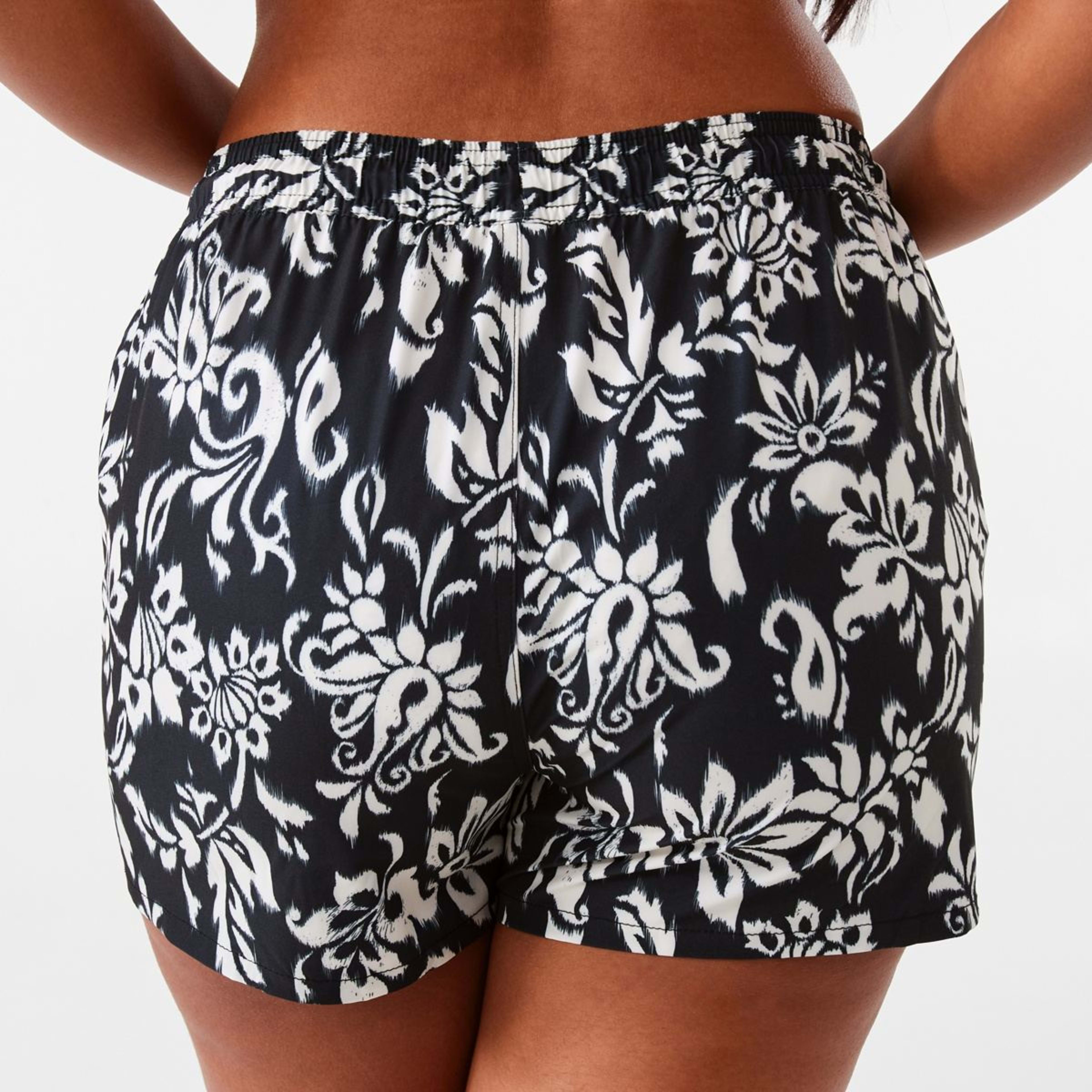 3 Printed Boardshorts Flr Ikat, 3 of 6
