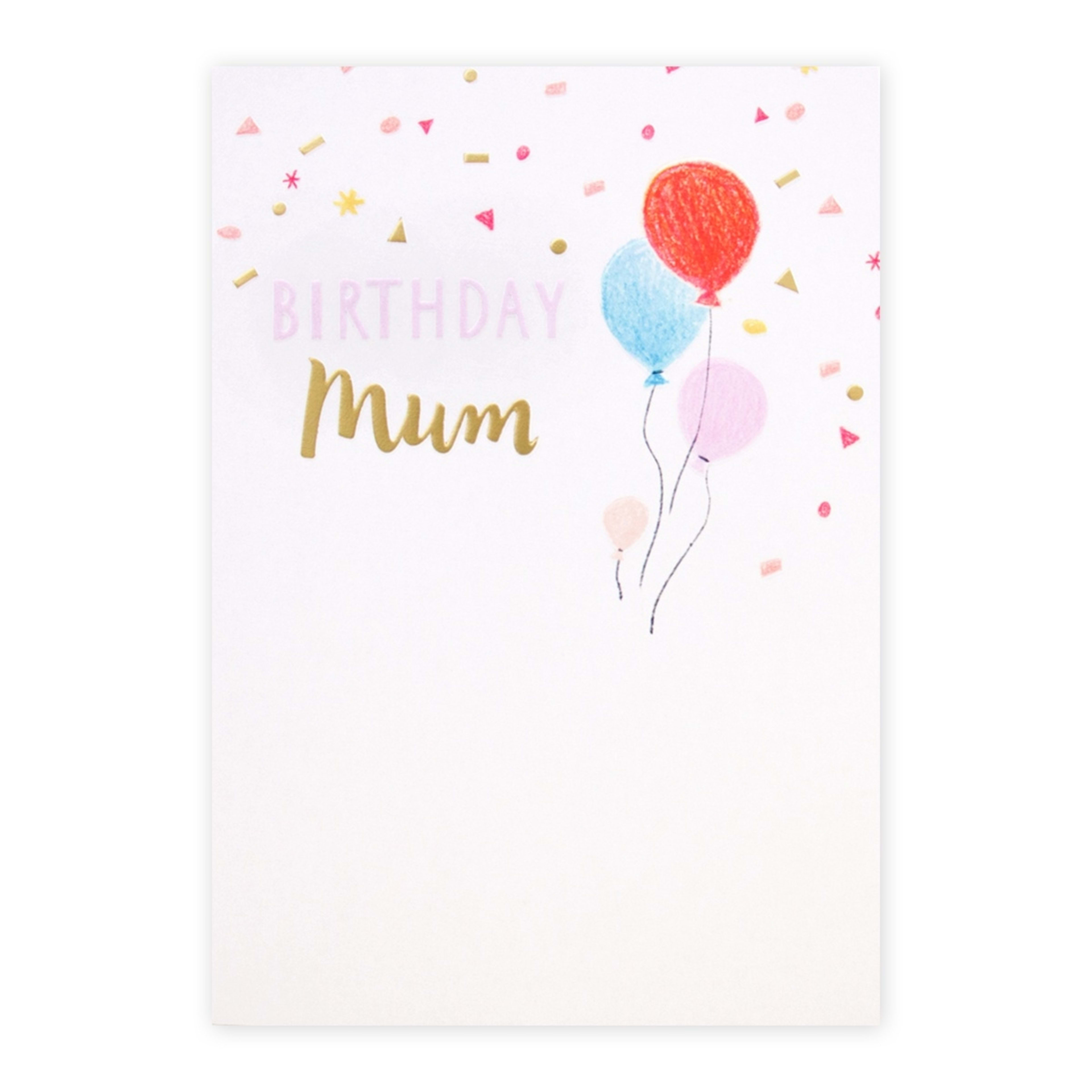 2 Connections from Hallmark Birthday Card For Mum - Balloons & Confetti, 2 of 2