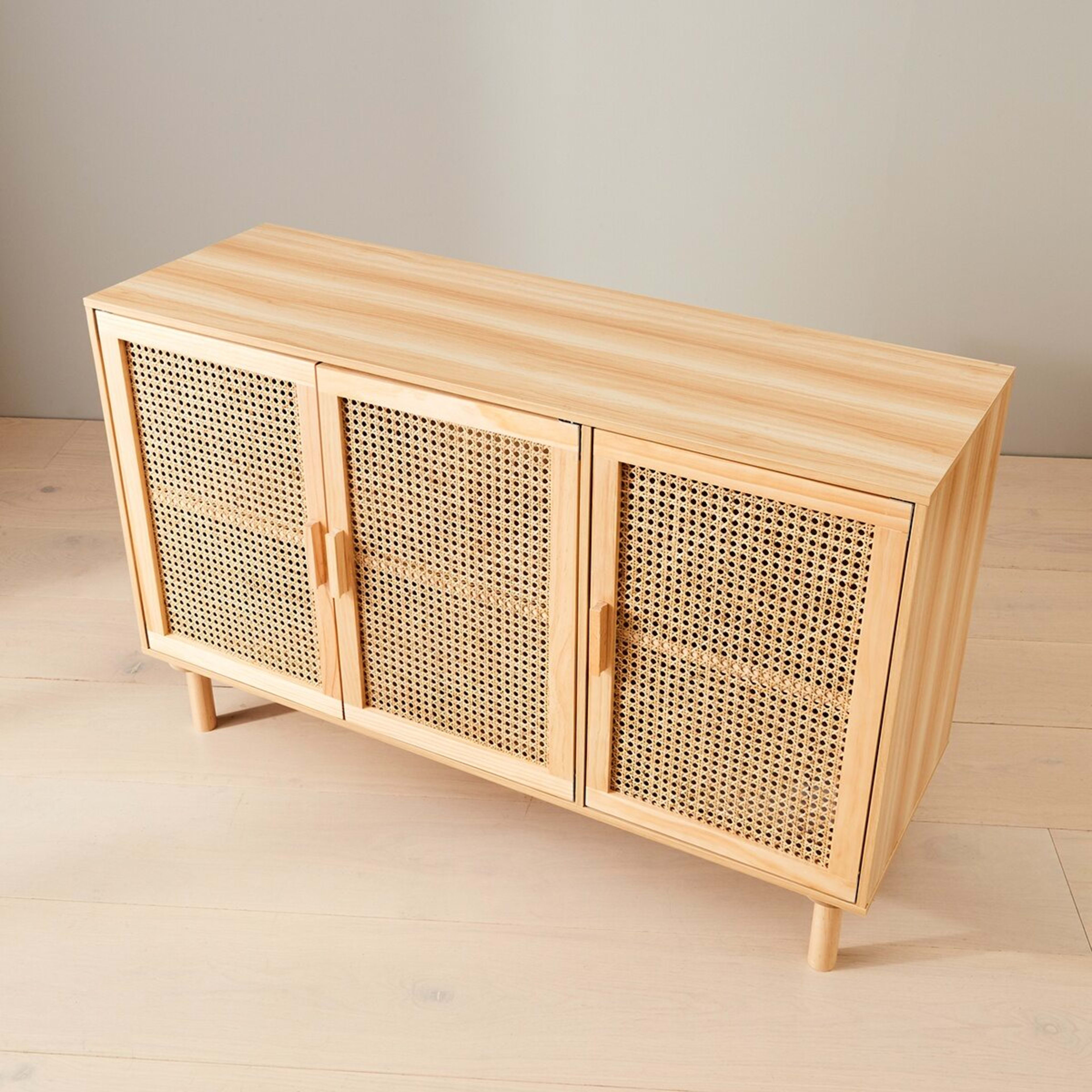 4 Rattan Sideboard with Adjustable Shelves, 4 of 10