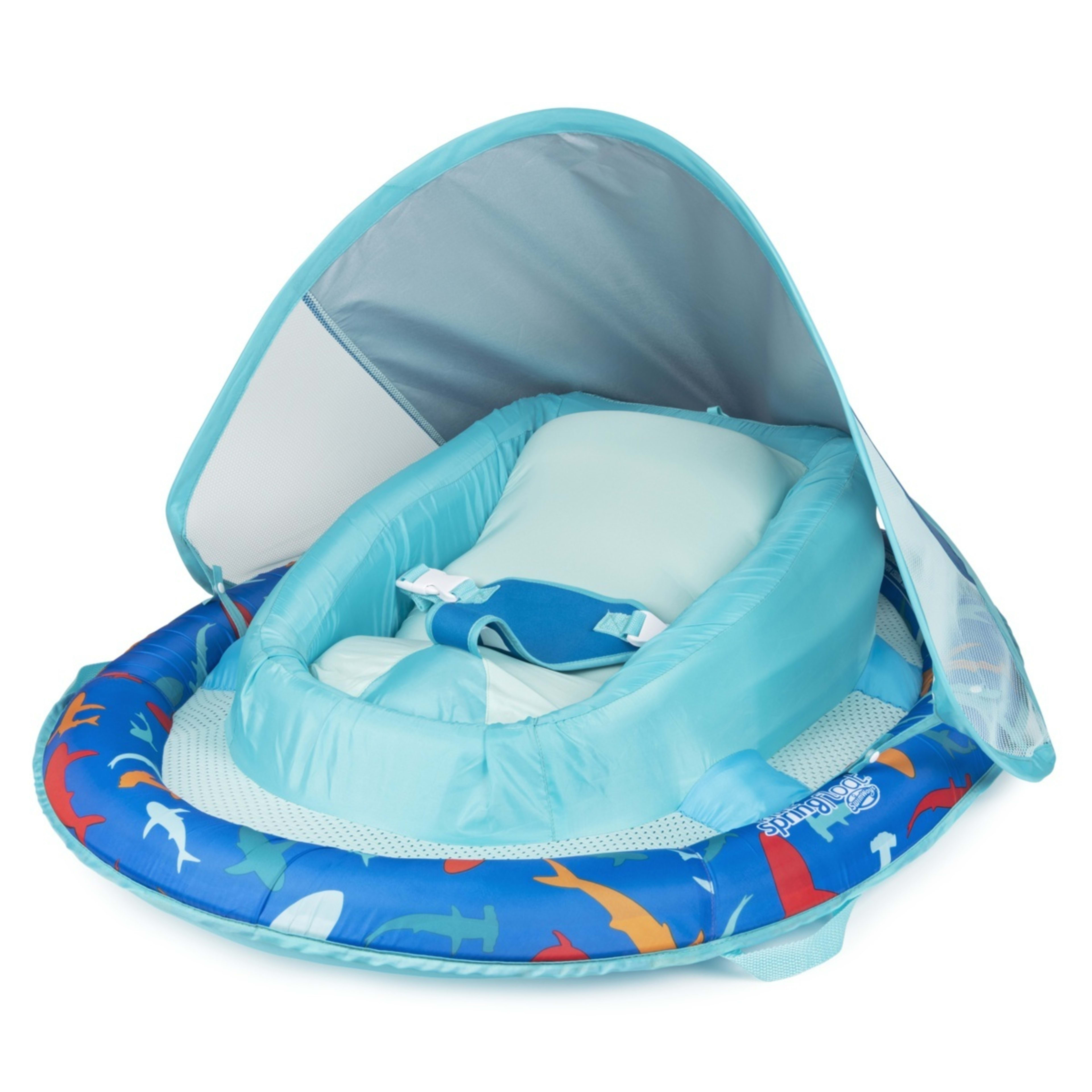Swimways Infant Baby Spring Float Inflatable Sun Canopy Assorted Kmart