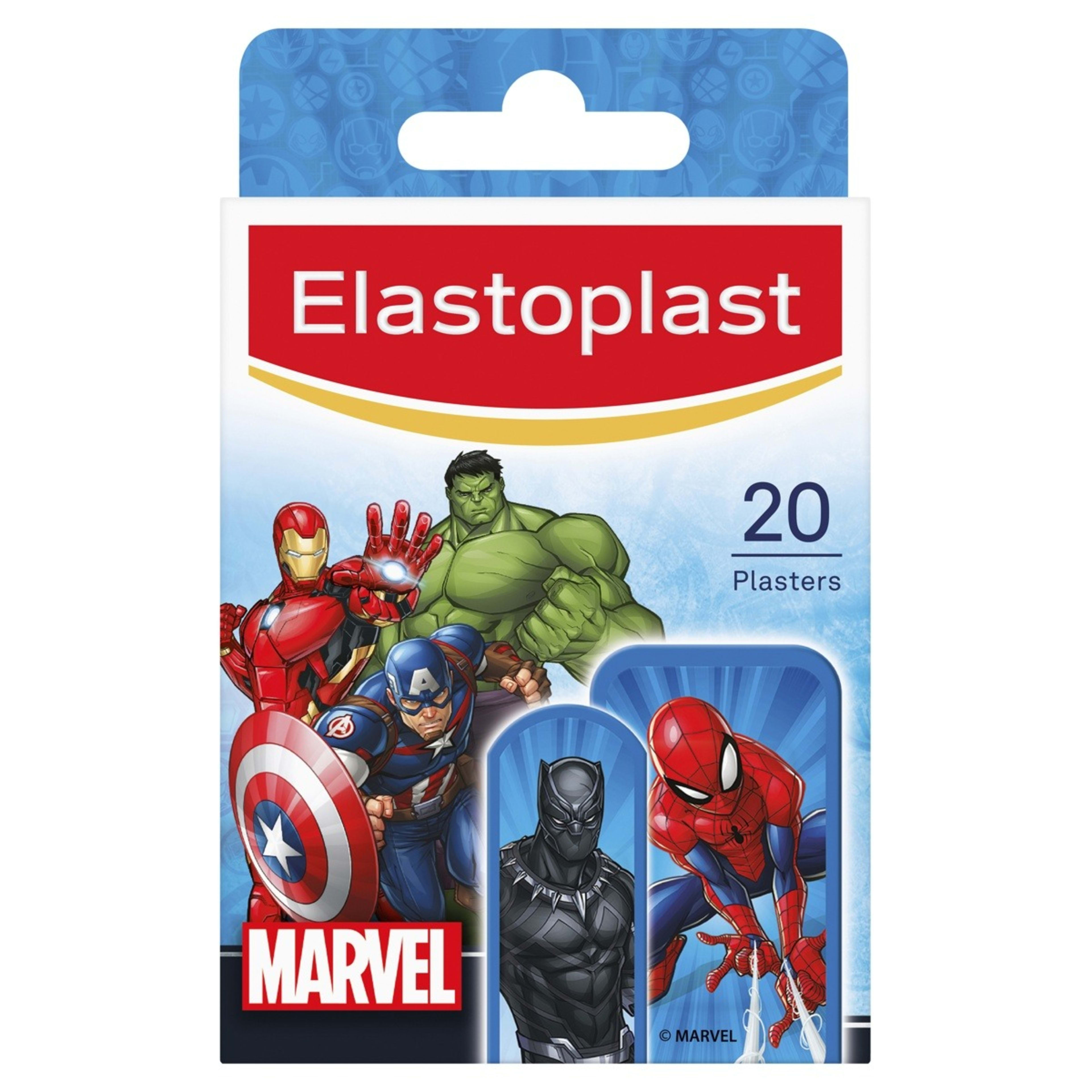 1 20 Pack Marvel Elastoplast Plasters