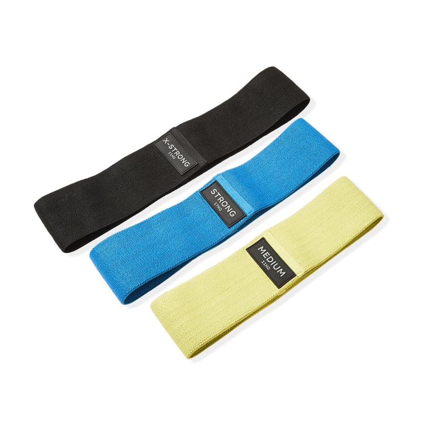 3 Pack Flat Resistance Band Set Kmart