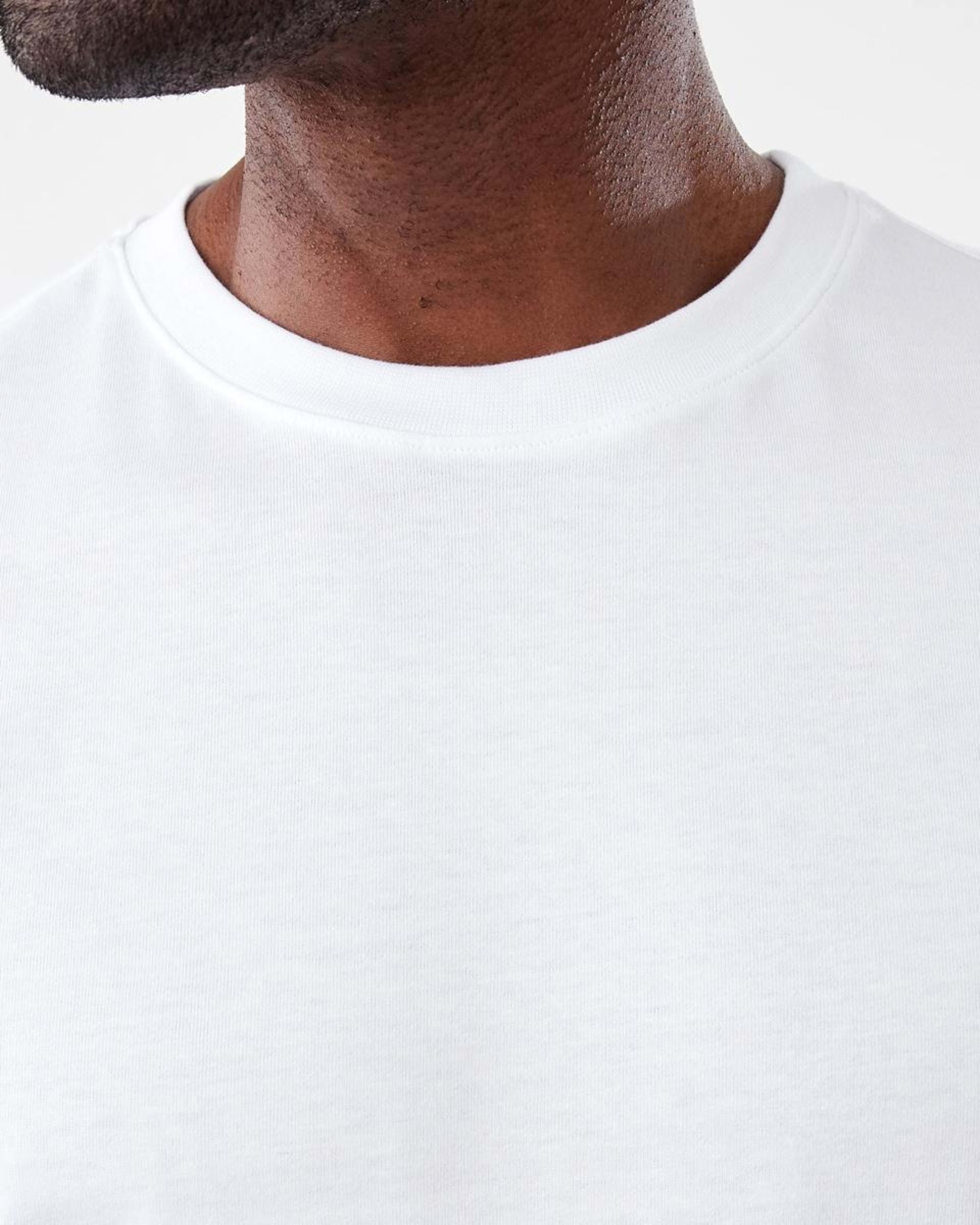 5 Australian Grown Cotton Crew Neck T-shirt WHITE, 5 of 10