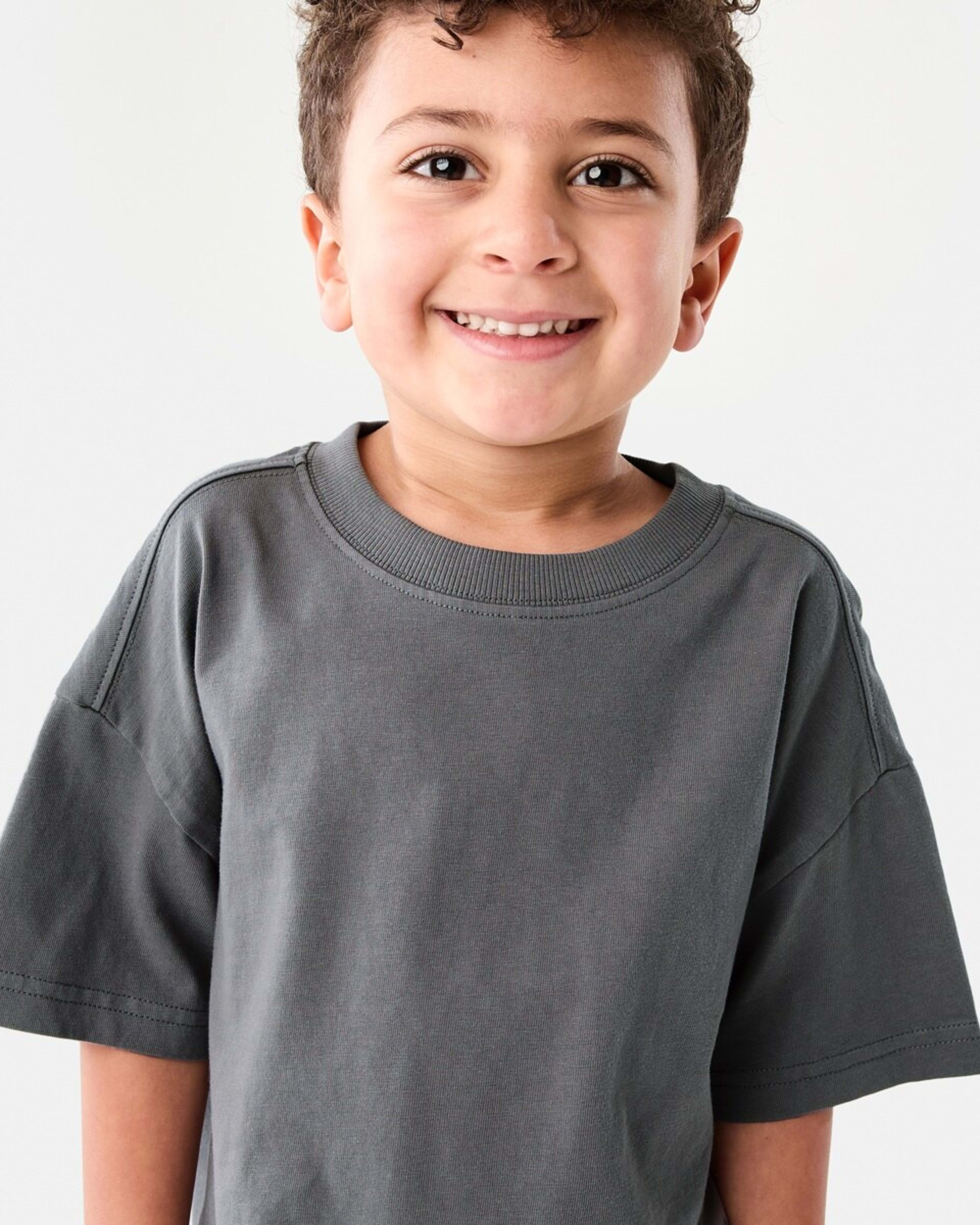 3 Oversized Washed T-shirt WASHED GRAY, 3 of 7