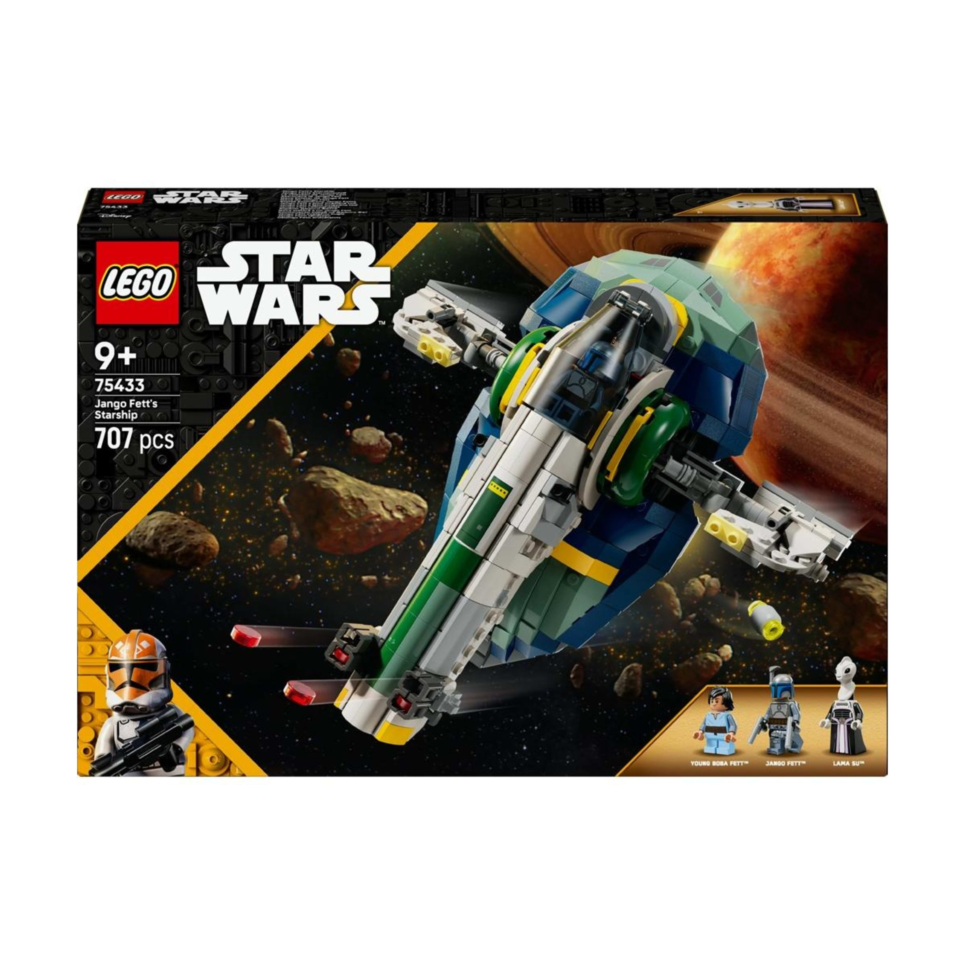 1 LEGO Star Wars Jango Fett's Starship 75433