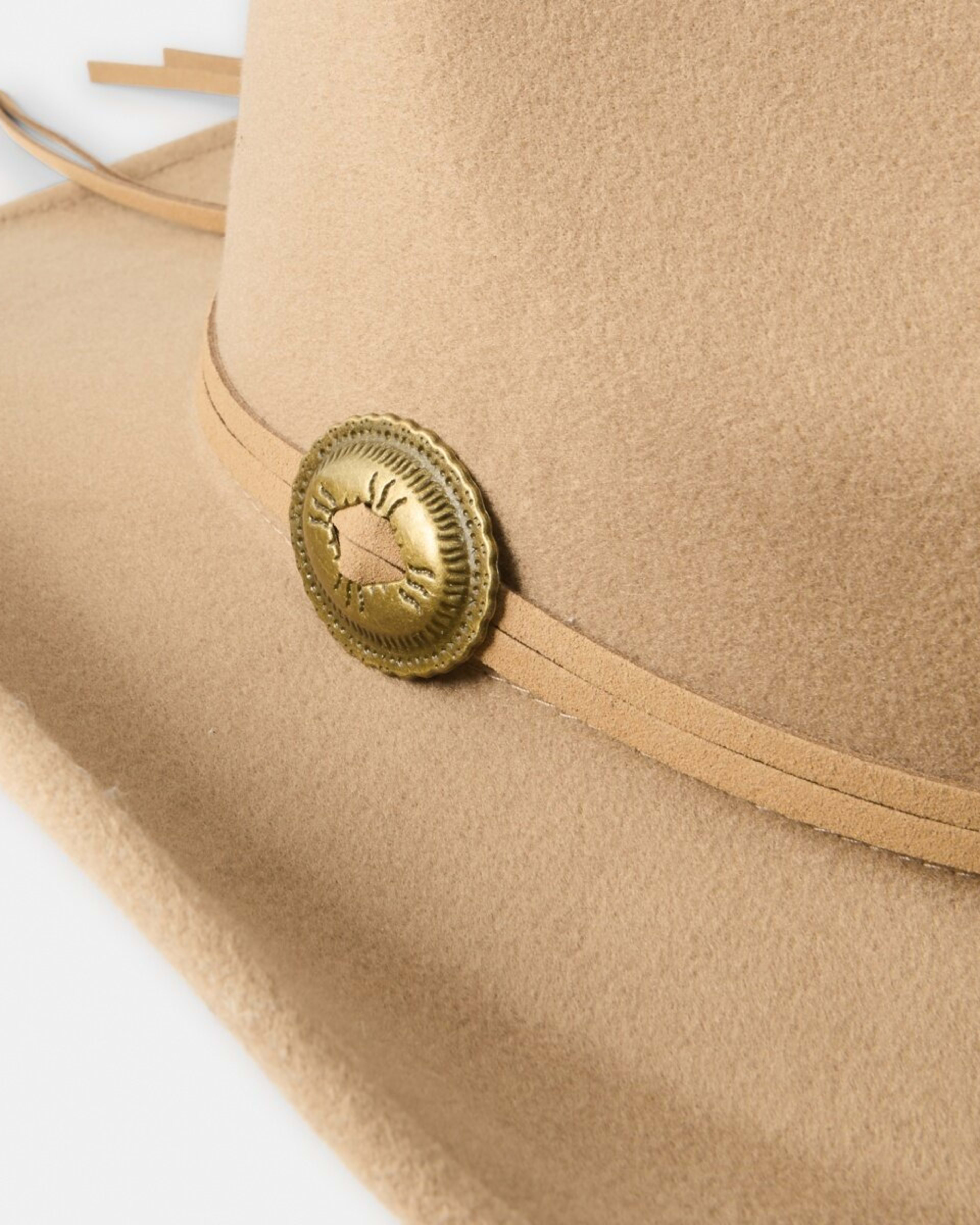 3 Cowboy Hat BROWN TAN, 3 of 4