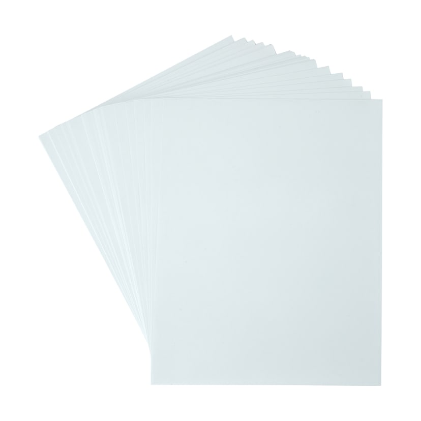 50 Pack Cardstock White Kmart