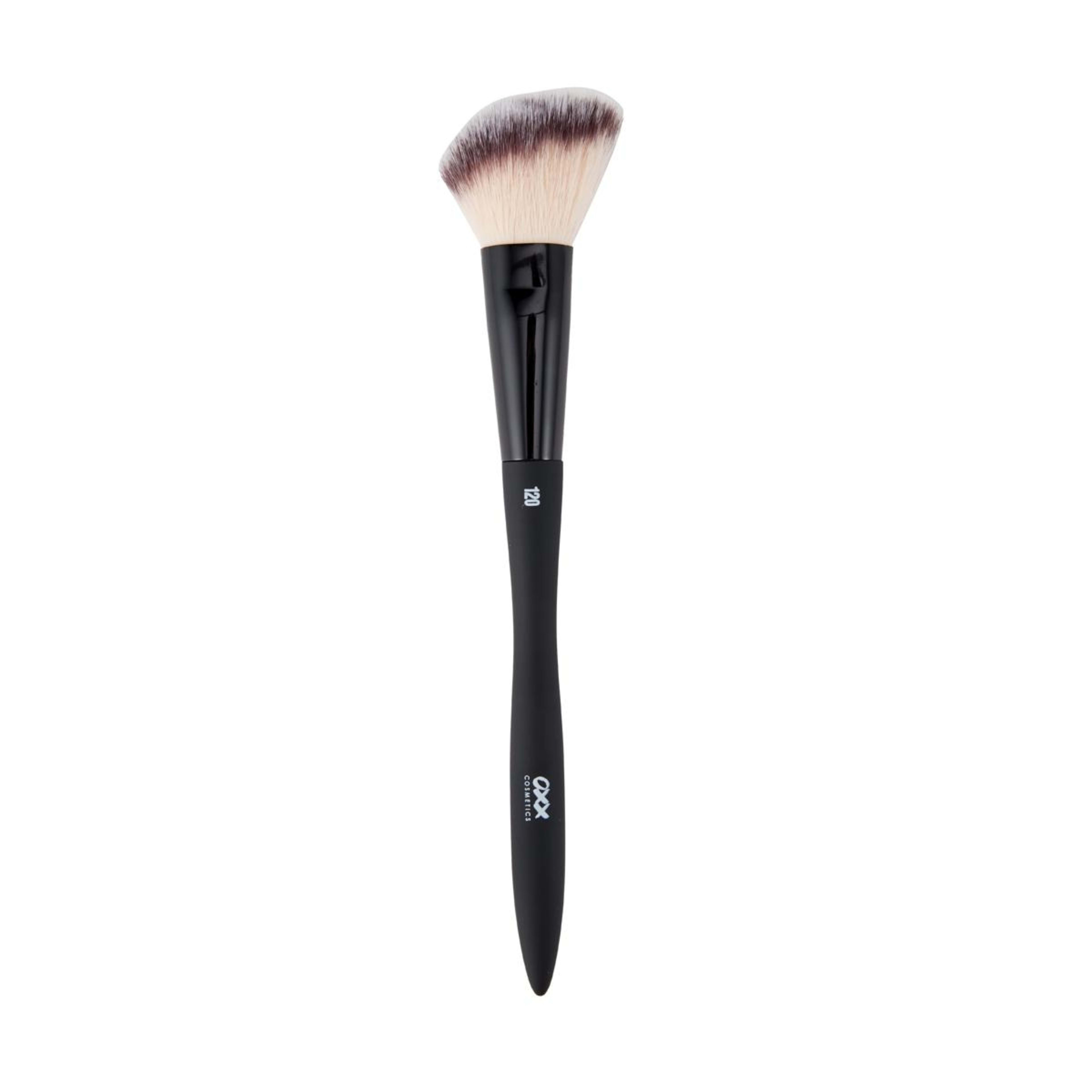 1 OXX Cosmetics Angled Blush & Contour Brush - Black