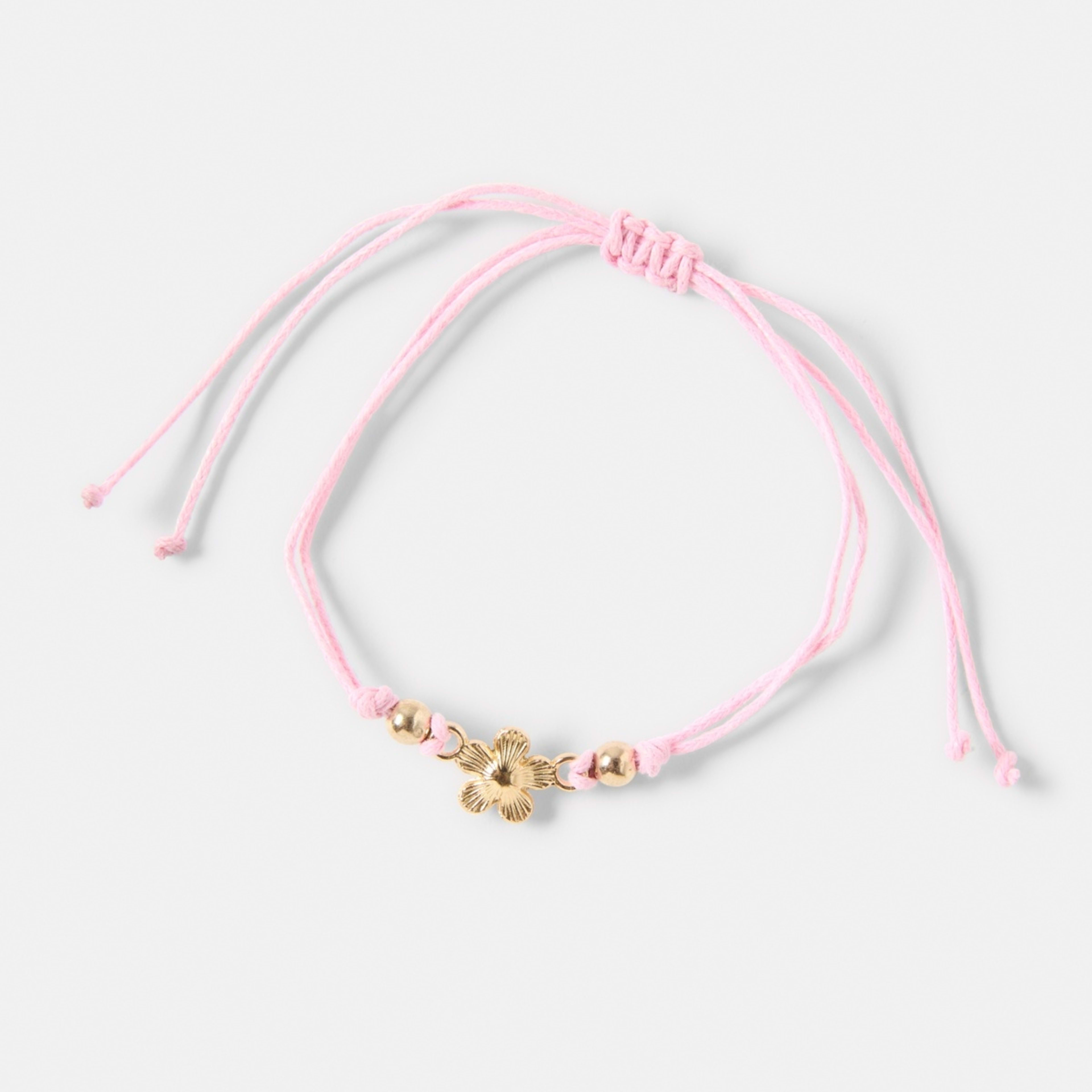 4 3 Pack Faux Pearl Bracelets - White, Pink and Gold Tone, 4 of 5