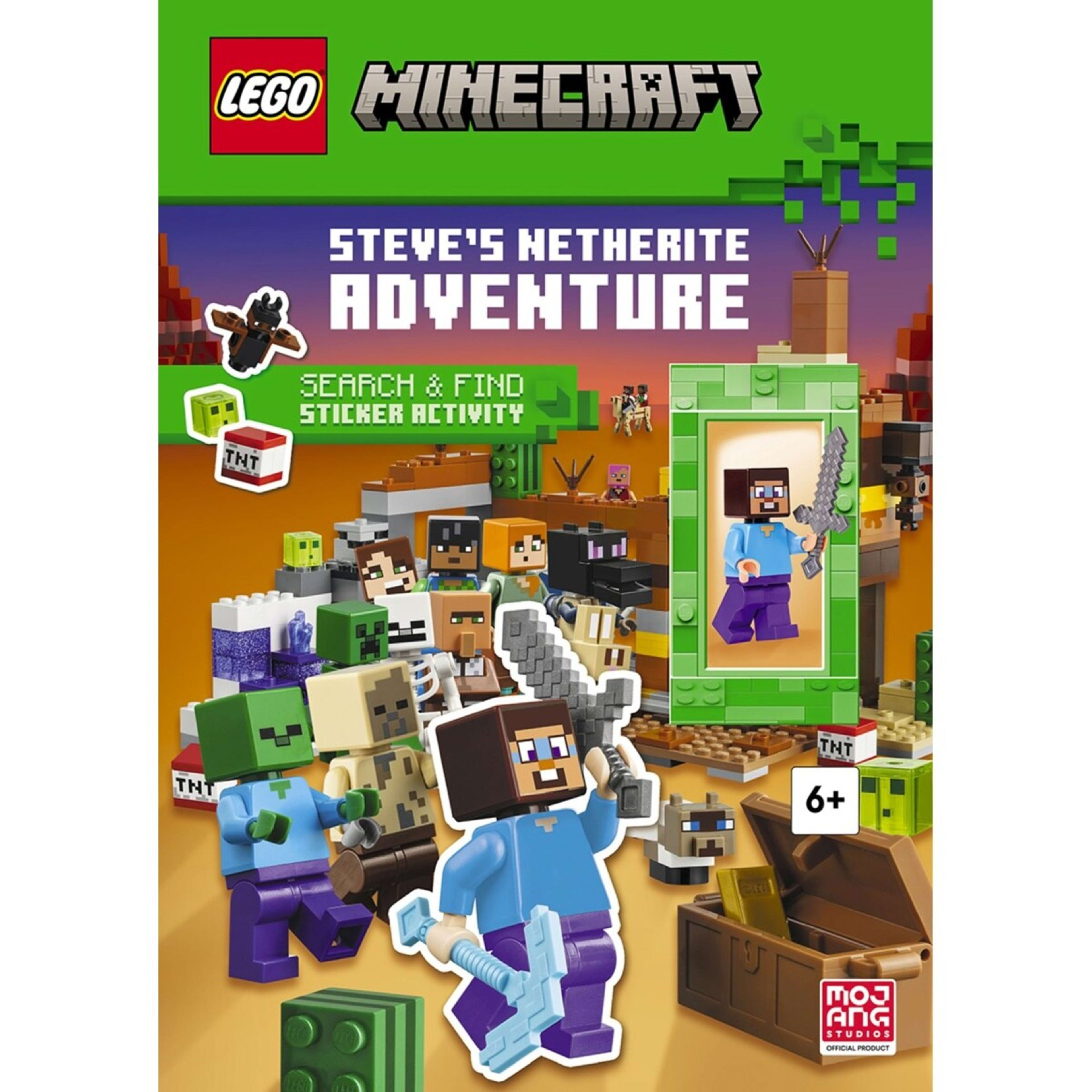 1 LEGO Minecraft: Steve's Netherite Adventure - Book