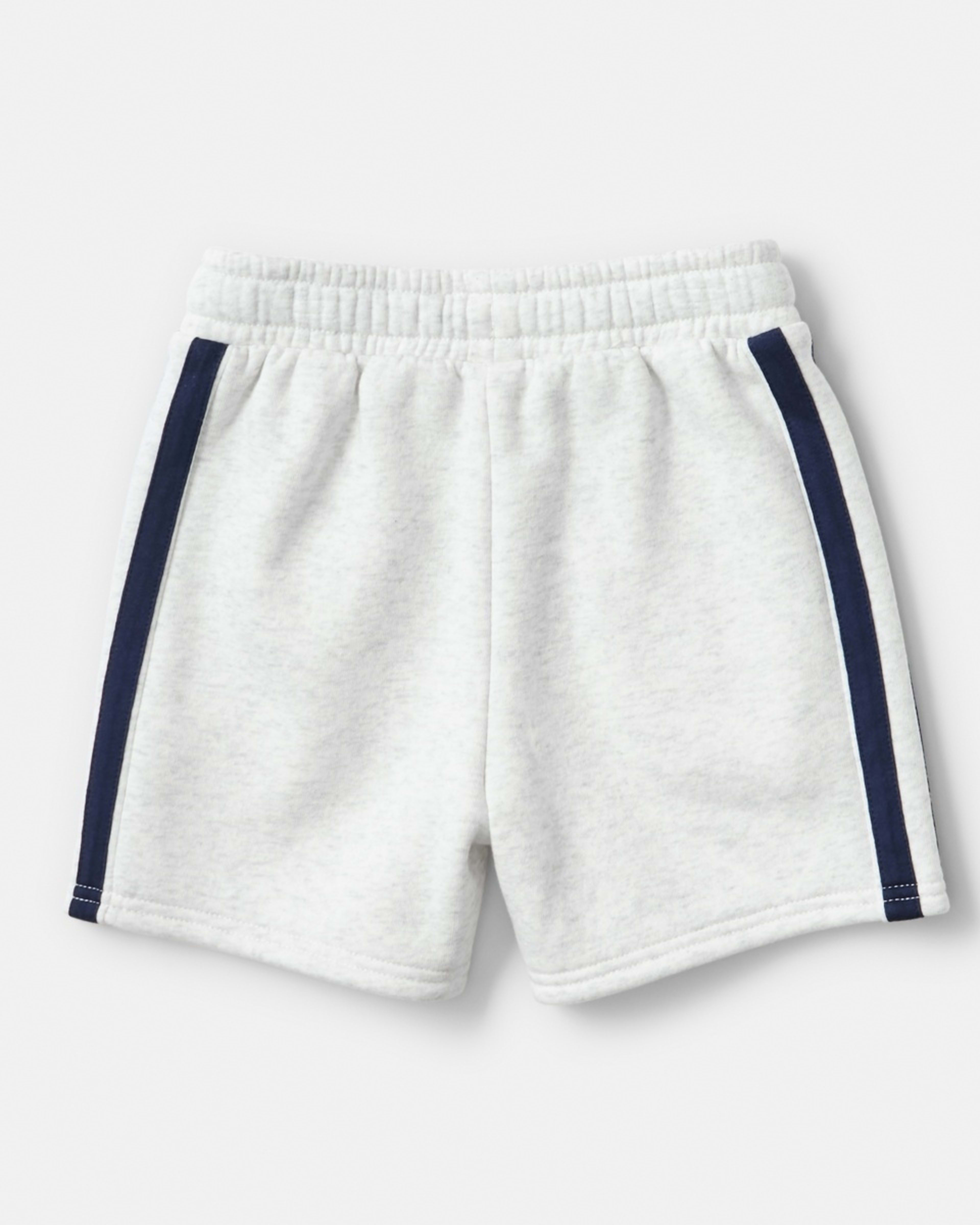 9 Stripe Knit Shorts Wht Marle, 9 of 9