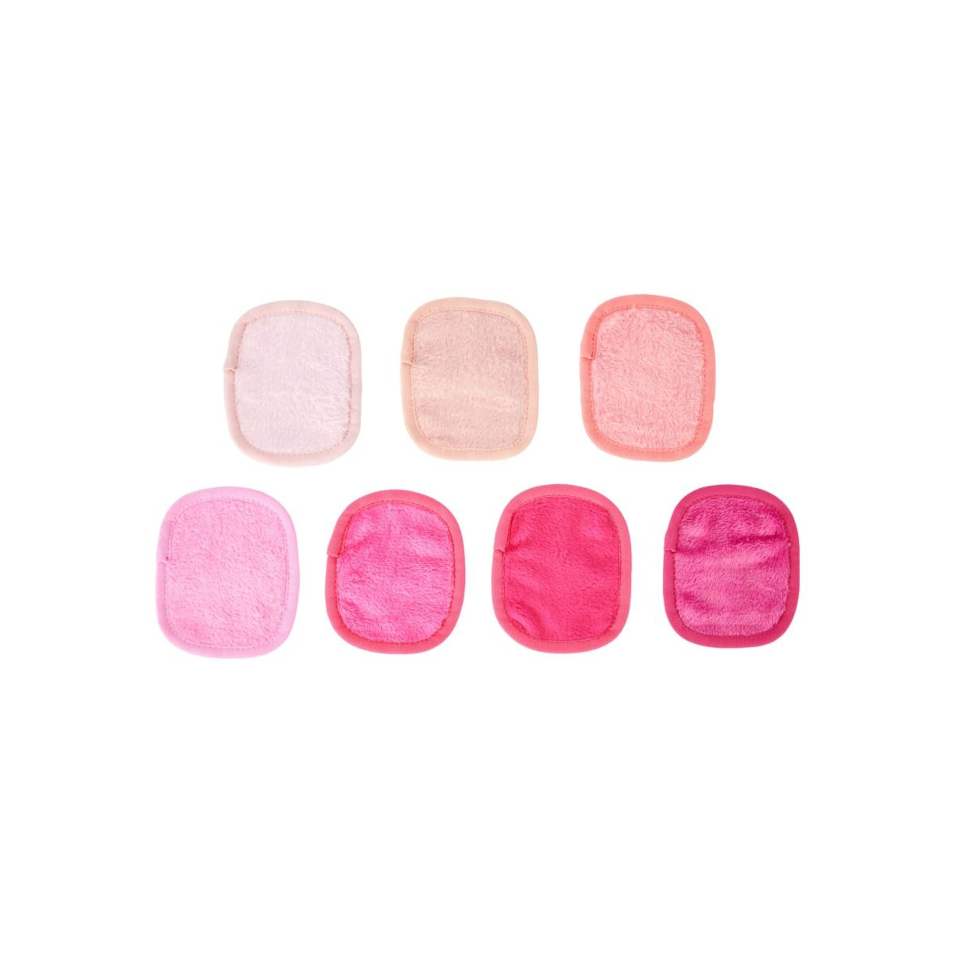 3 OXX Skincare 7 Pack Makeup Eraser Cleansing Cloth - Pink, 3 of 6