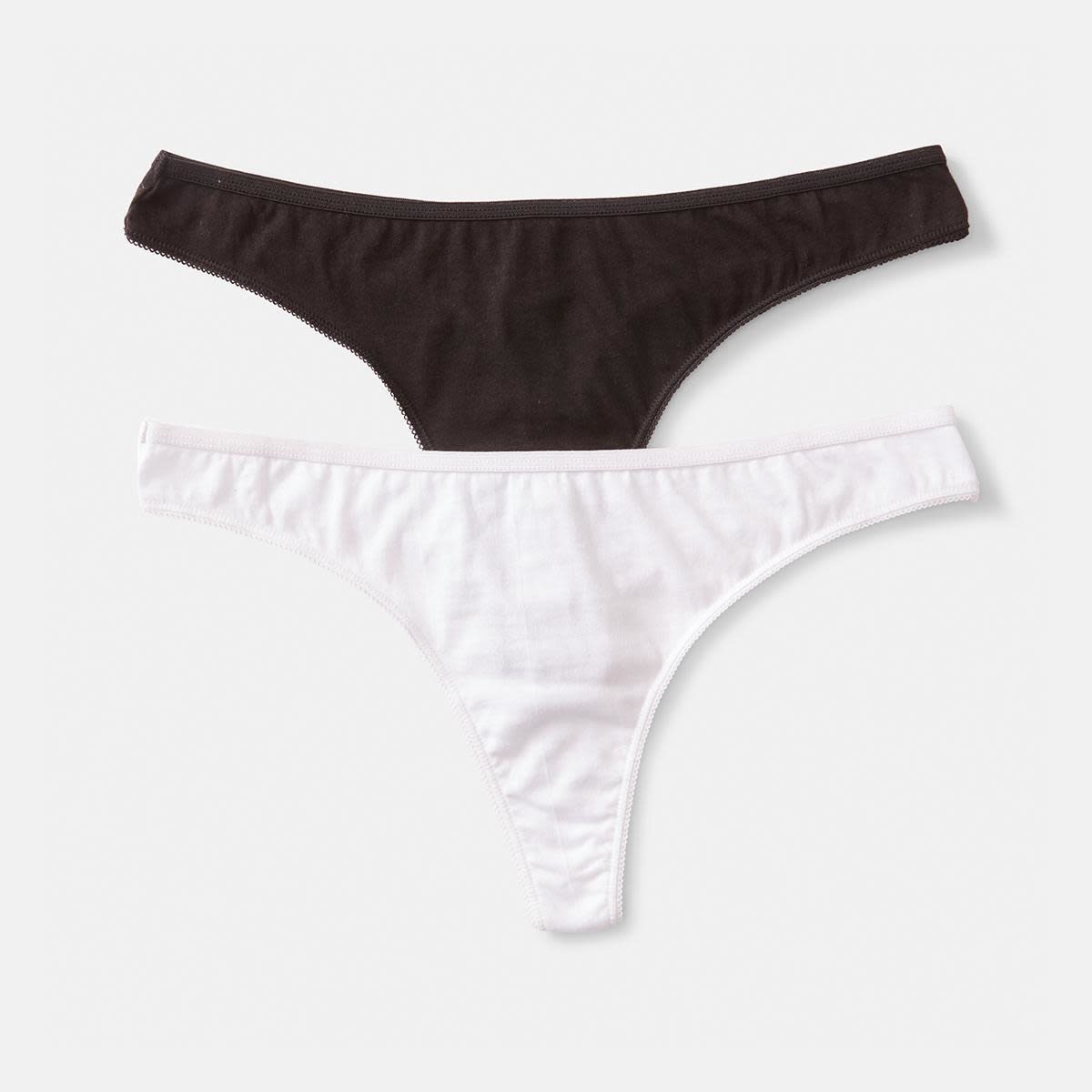 2 Pack Cotton Kelsey GString Briefs Kmart