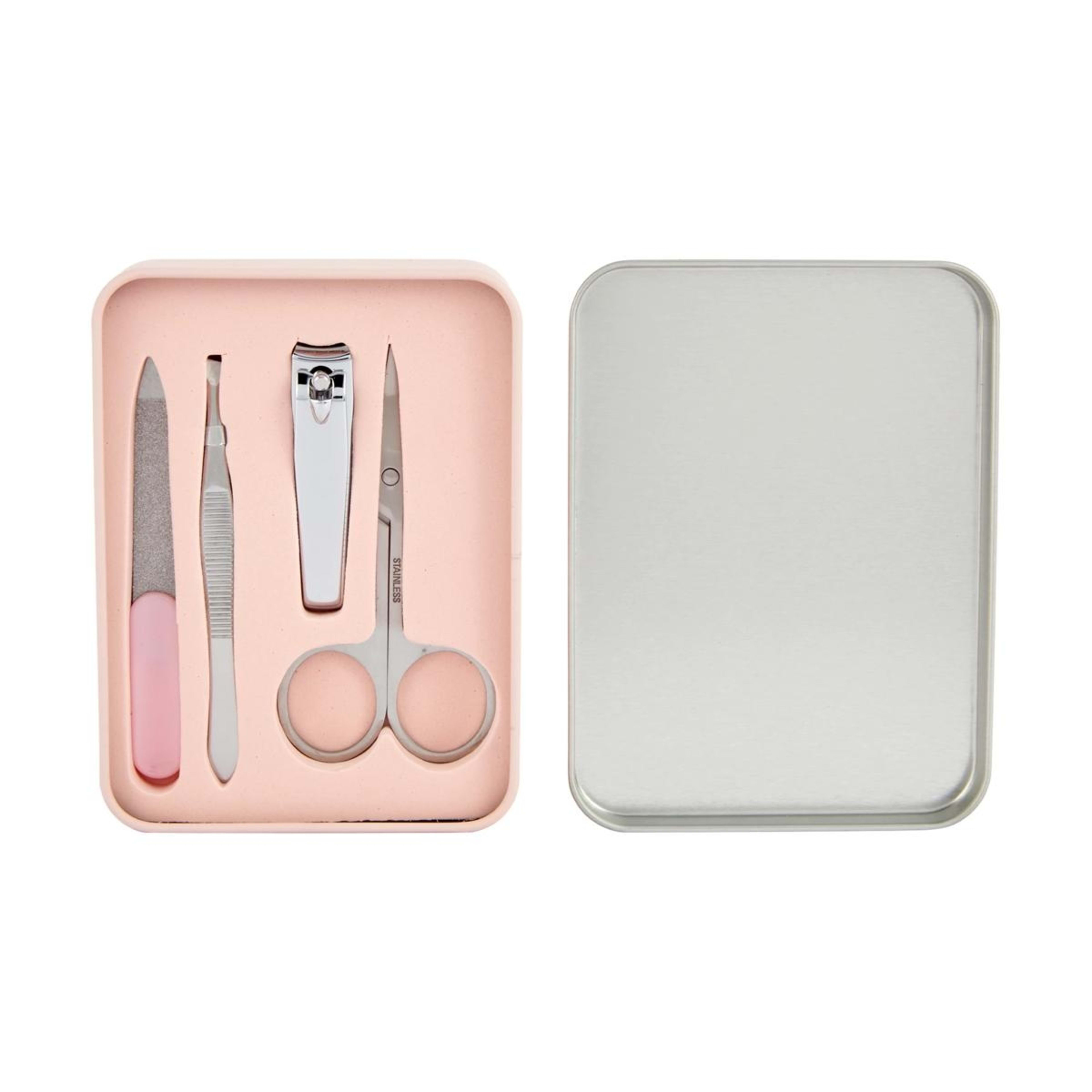 3 OXX Cosmetics 5 Pack Manicure Nail Tin Set - Pink, 3 of 5