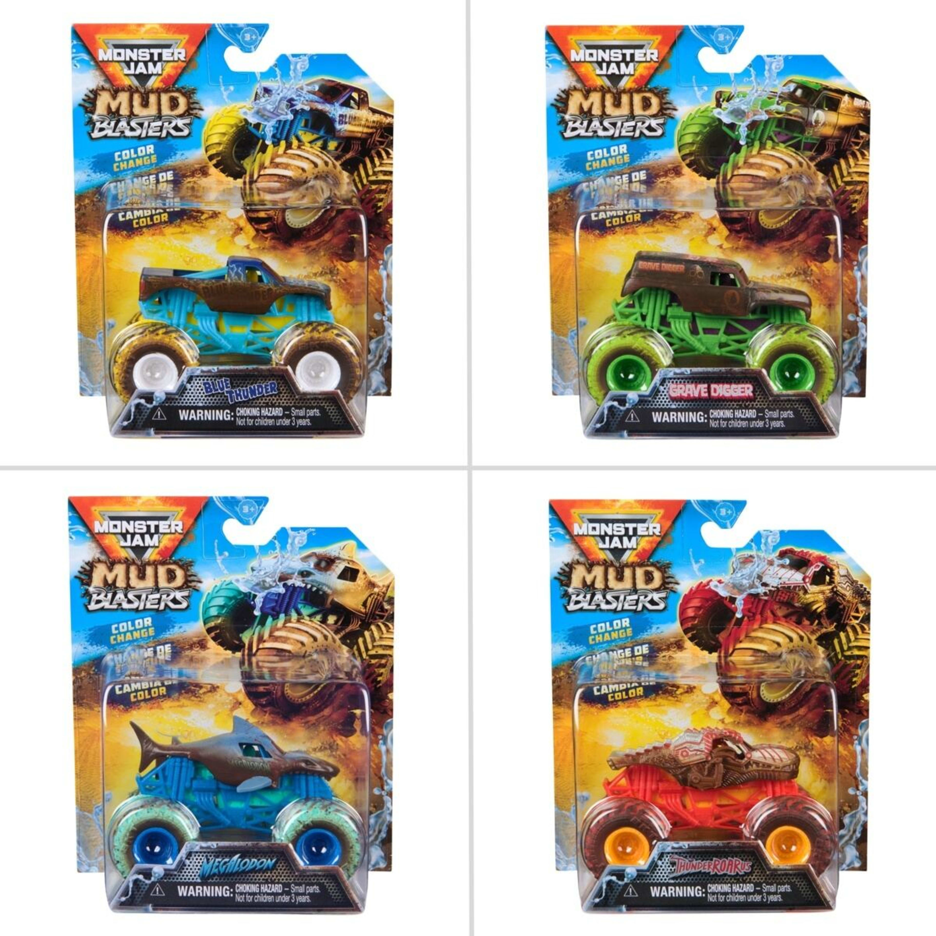 1 Monster Jam Mud Blasters Color Change Truck - Assorted, 1 of 6