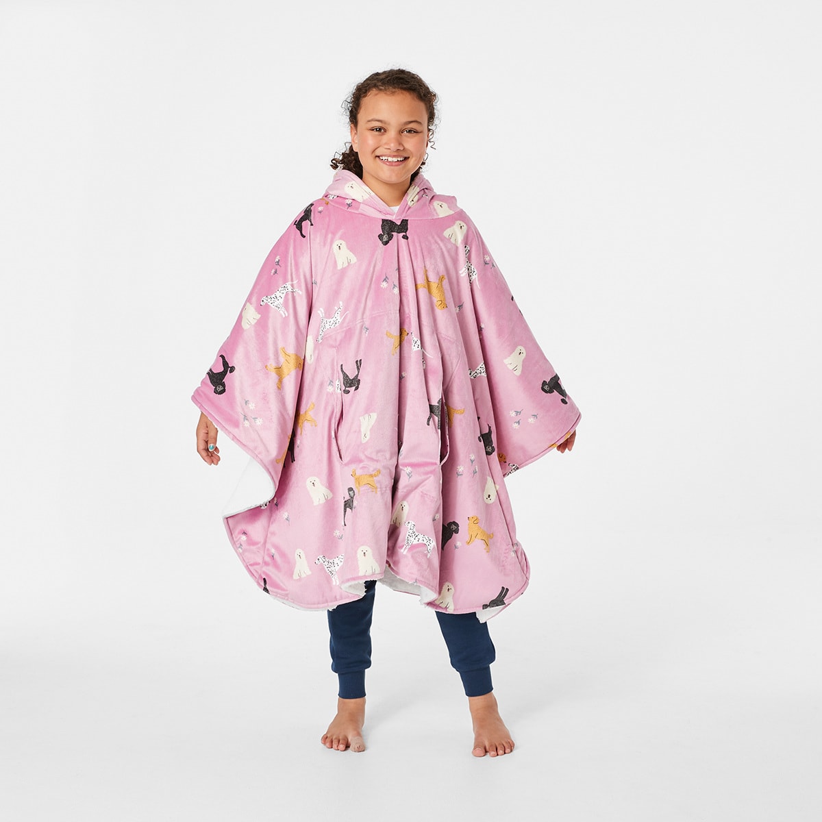 blanket poncho kmart