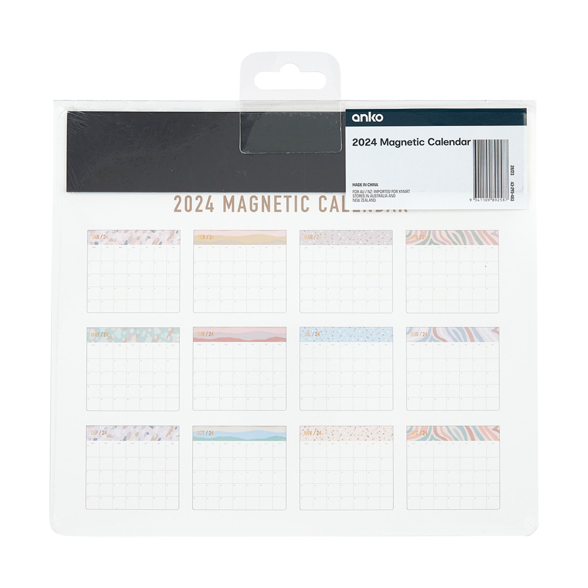 2024 Magnetic Calendar - Kmart