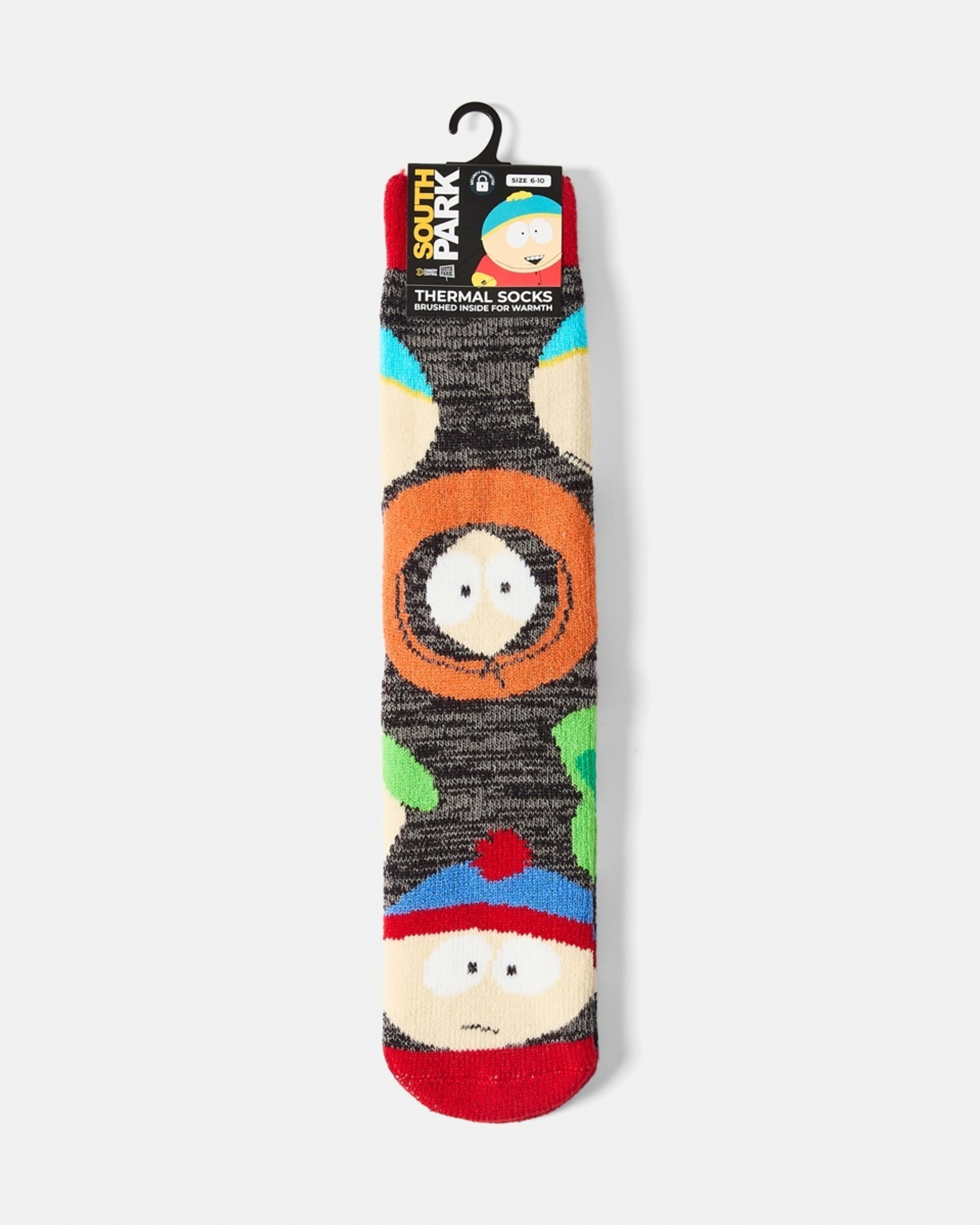3 License Thermal Home Socks South Park, 3 of 3