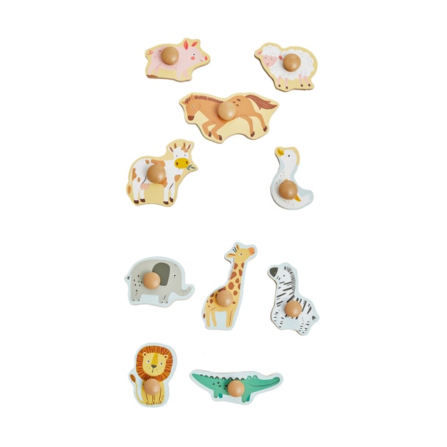 Easy Grip Animal Puzzle Assorted Kmart