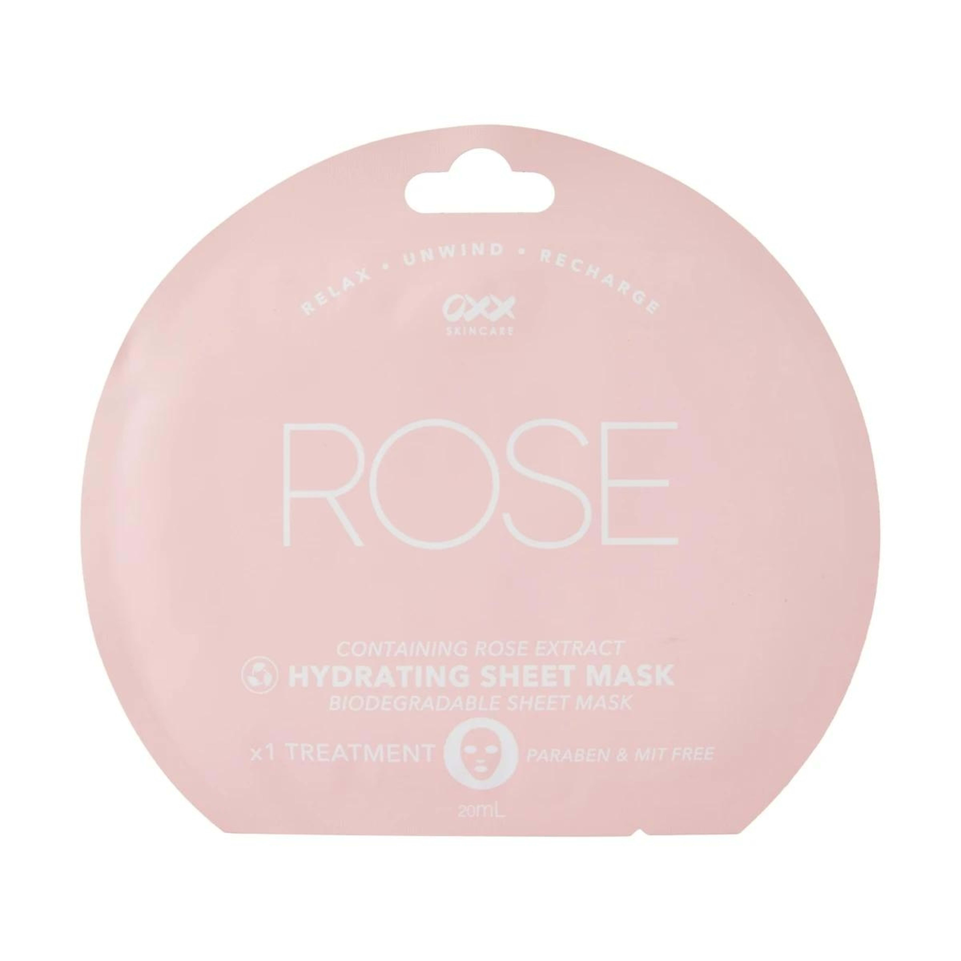 1 Hydrating Sheet Mask - Rose, 1 of 3