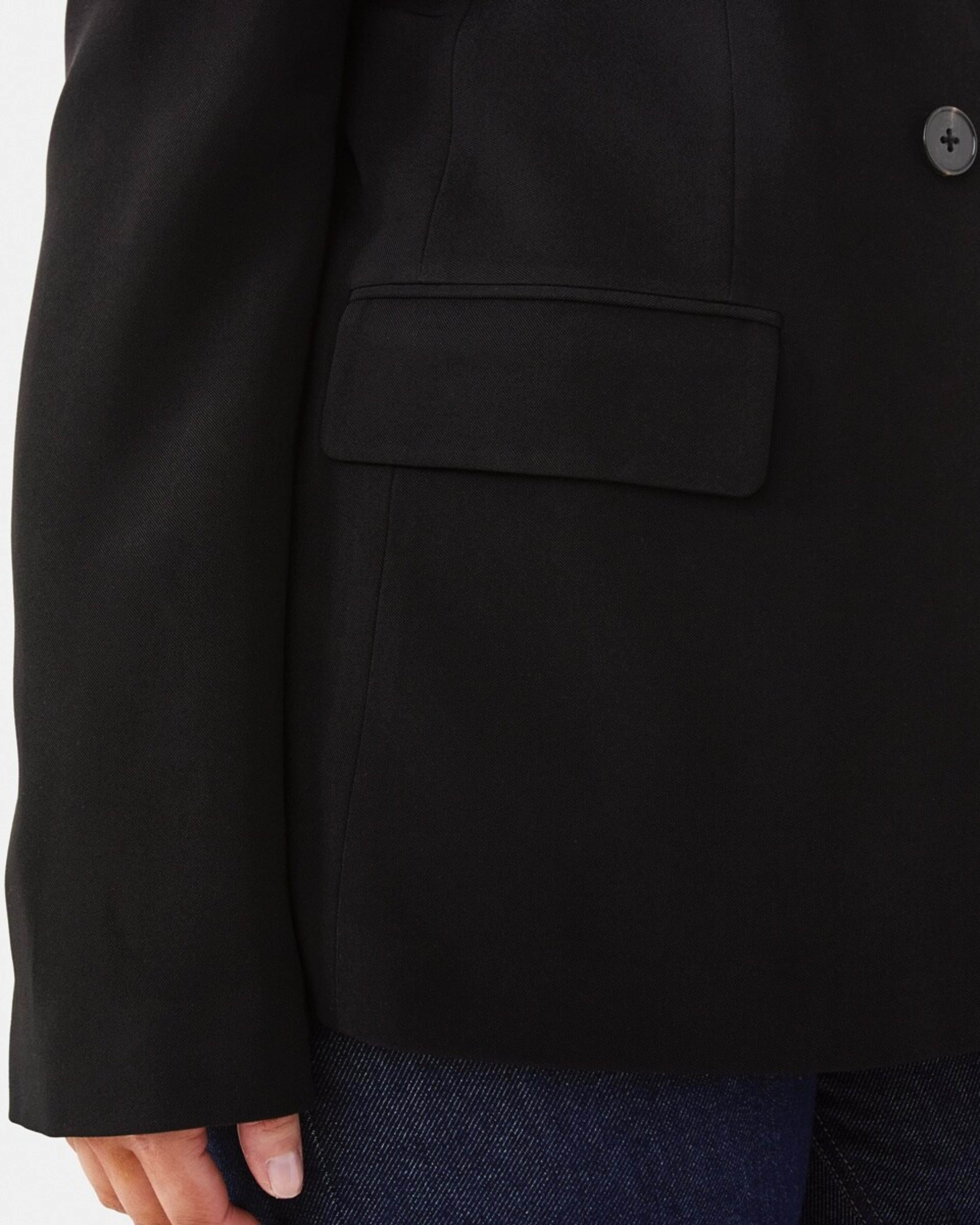 8 Premium Double Breasted Blazer Black, 8 of 8