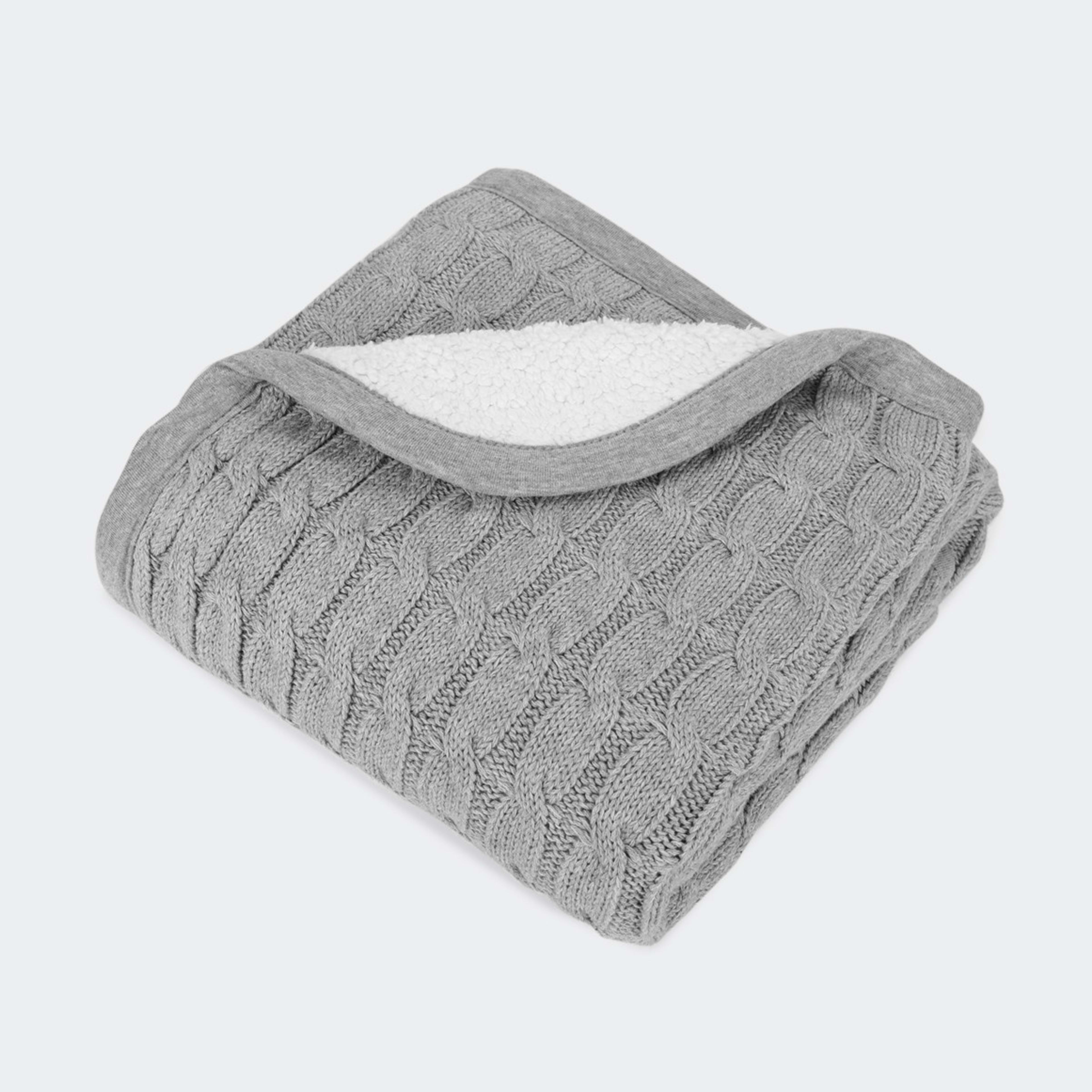 Cable Knit Blanket Kmart