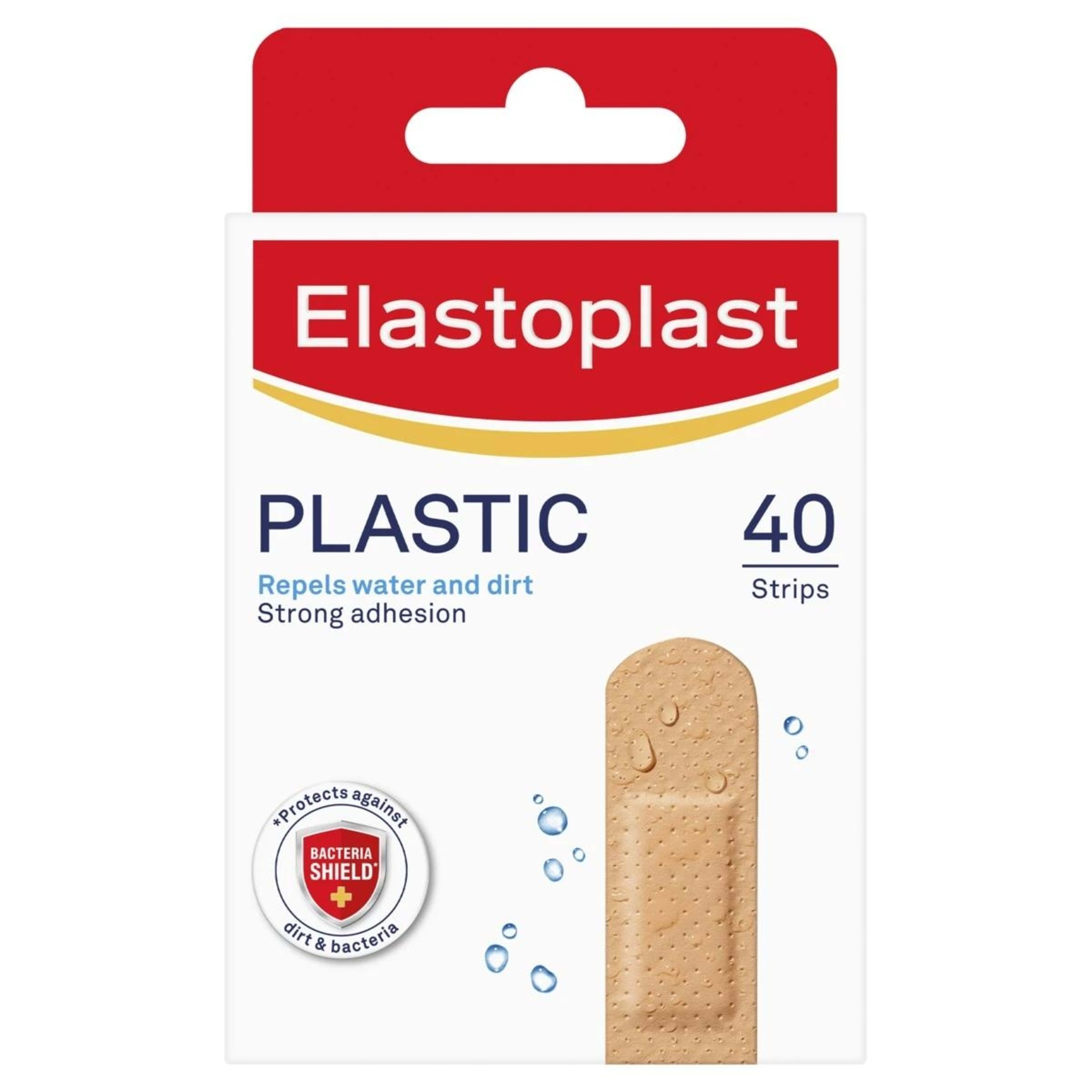 2 Elastoplast 40 Pack Plastic Water-Resistant Plasters, 2 of 8