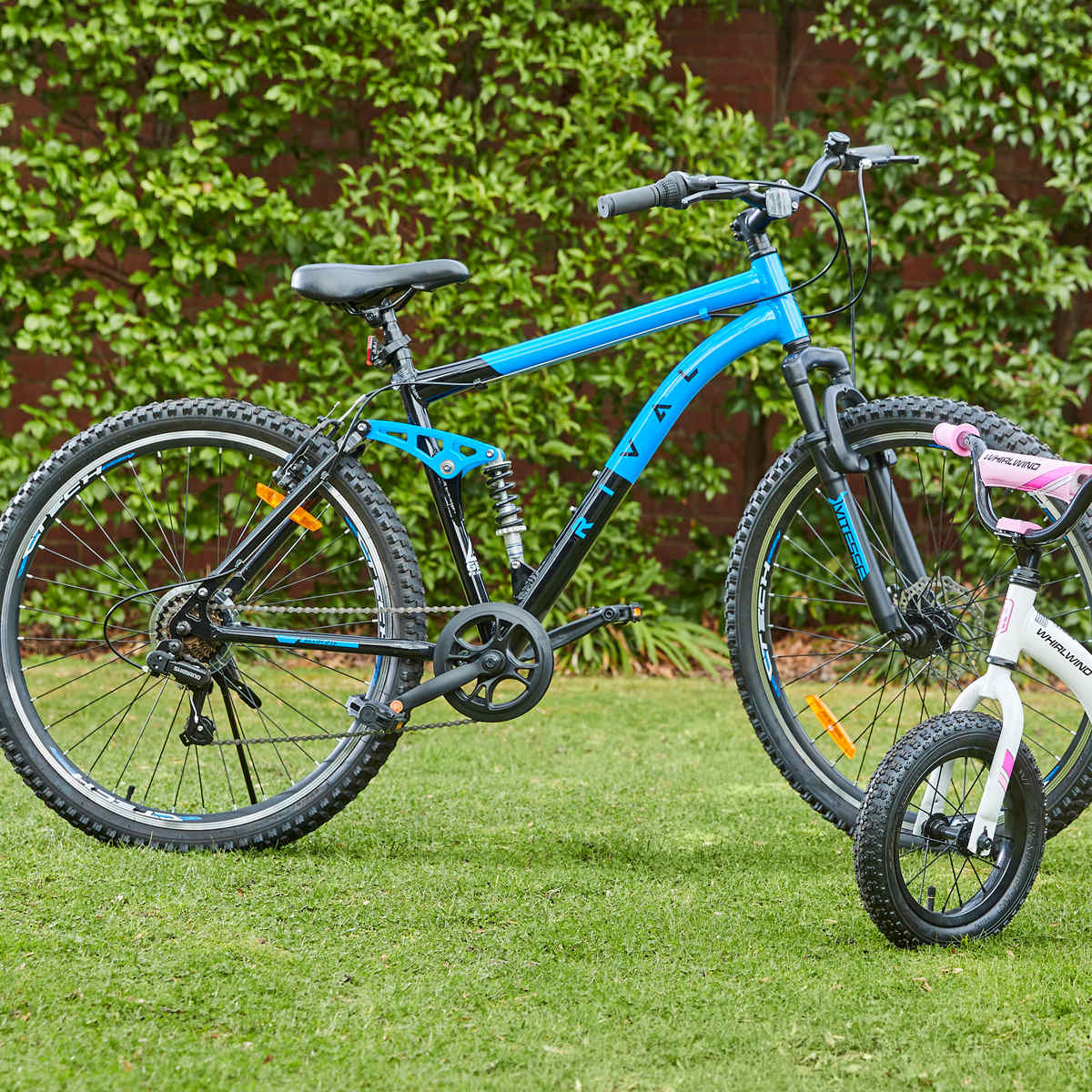 27.5in Rival Dual Suspension Mountain Bike Kmart