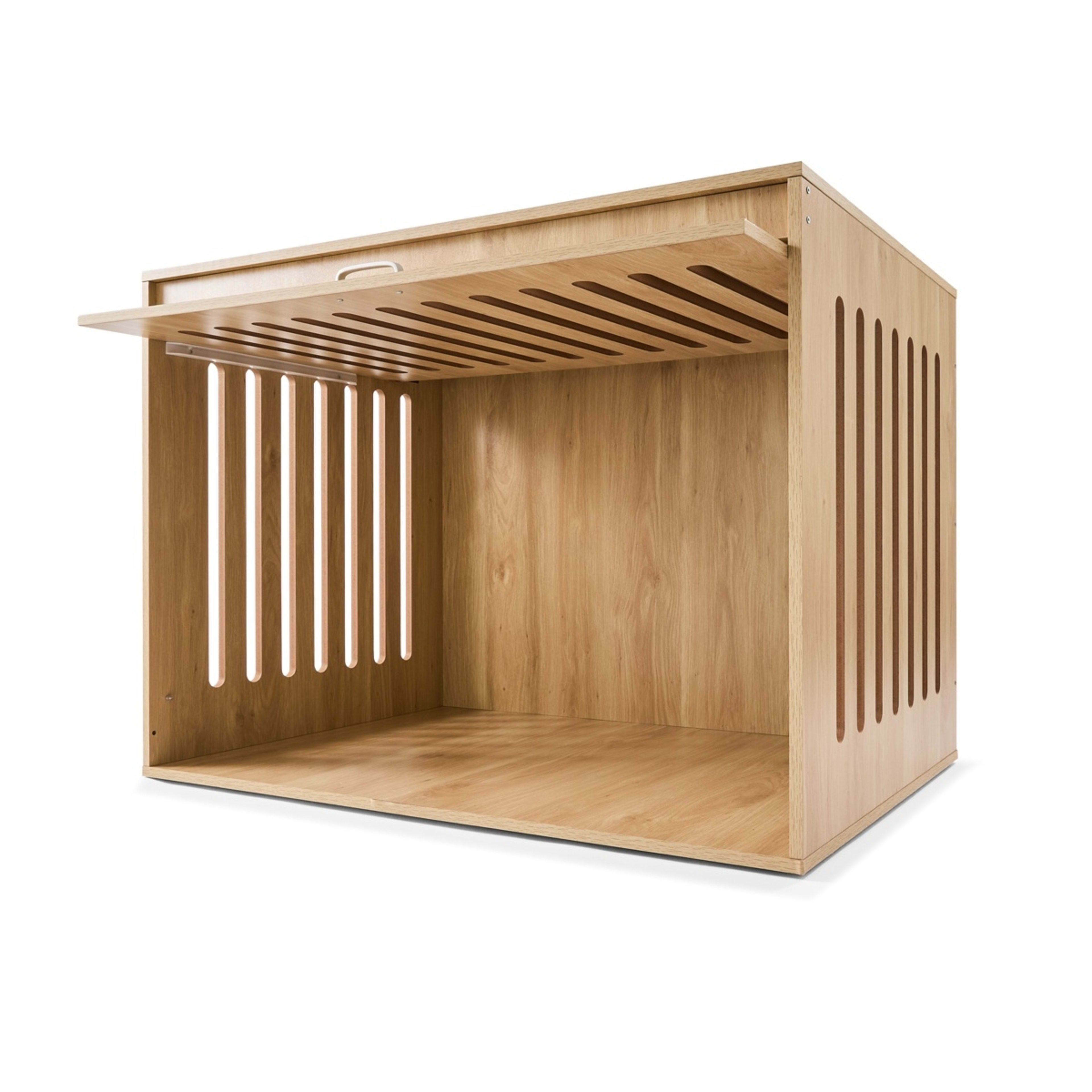 2 Pet Crate Wooden Oak - Extra Large, 2 of 8