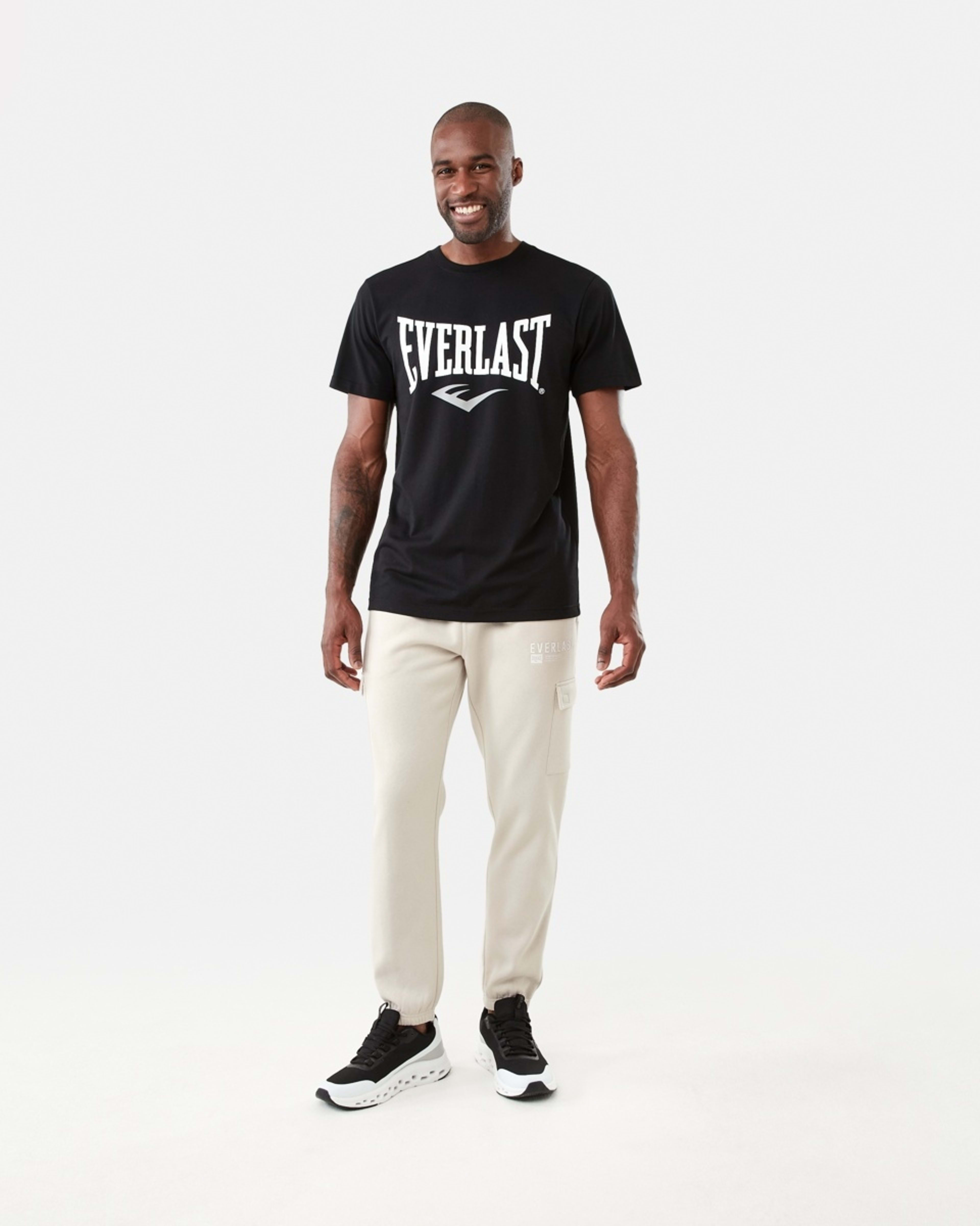8 Everlast Mens Cargo Trackpants Lightstone, 8 of 8