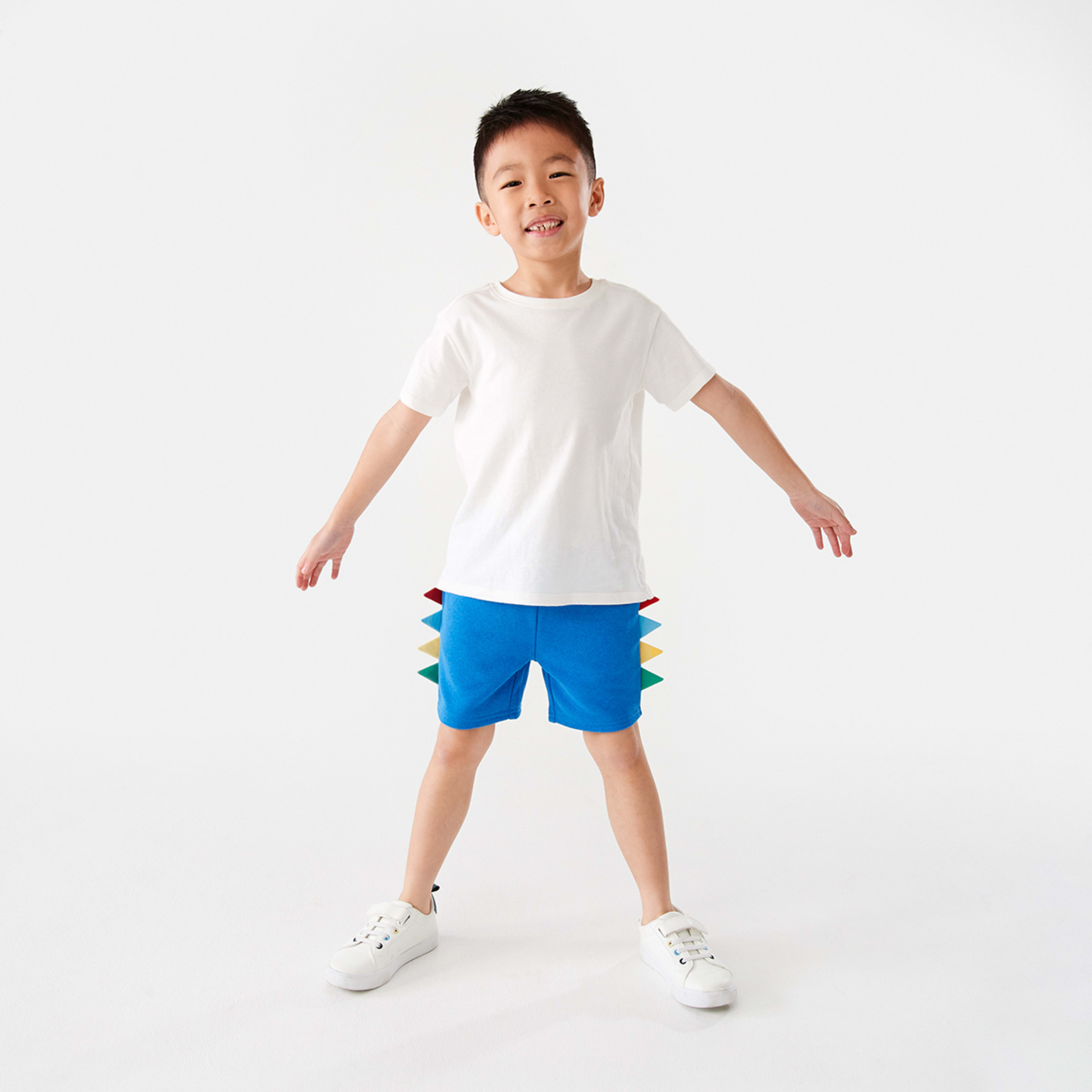 6 Spike Knit Shorts Fren Blue, 6 of 9