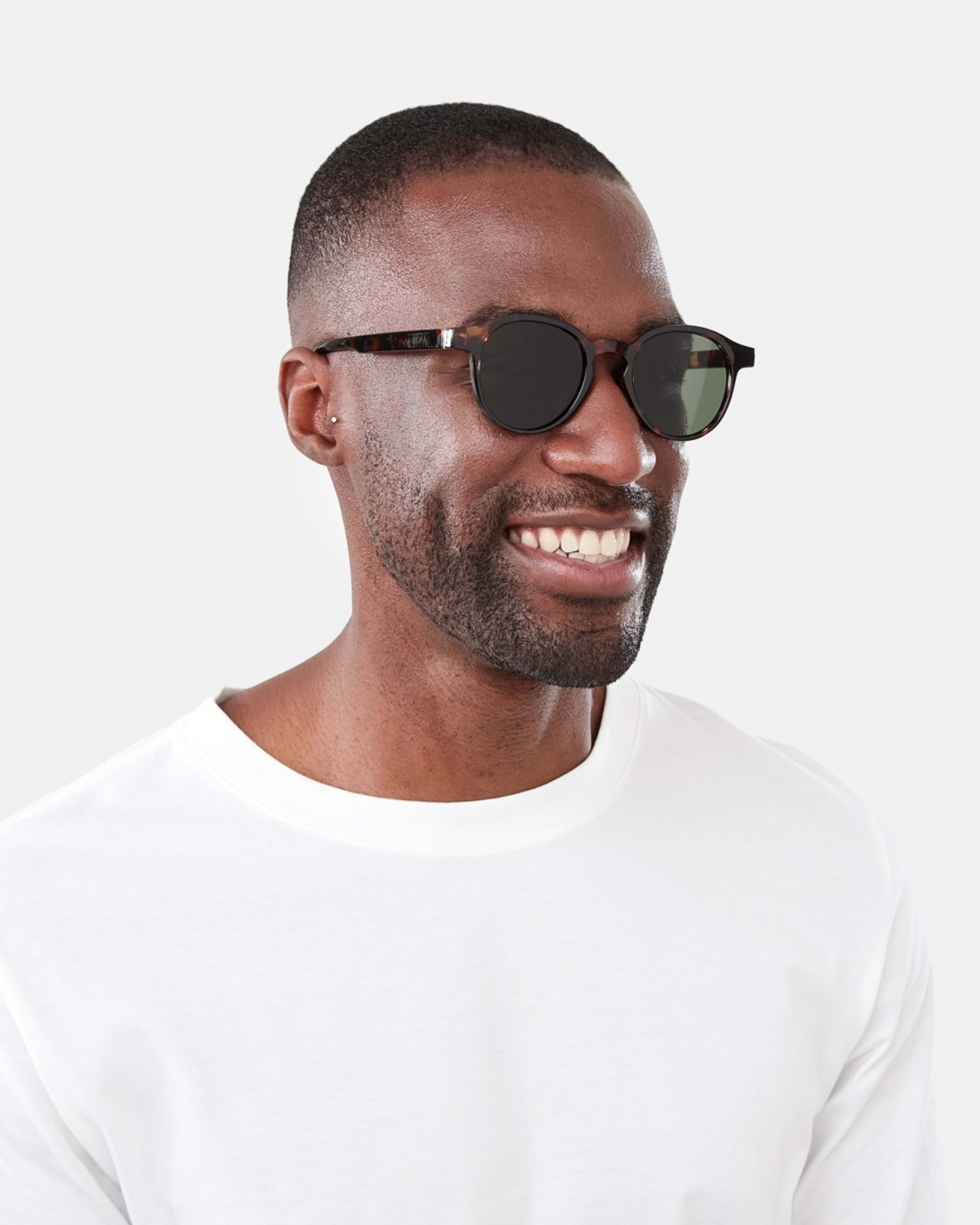 5 Clear Frame Sunglasses BROWN, 5 of 6