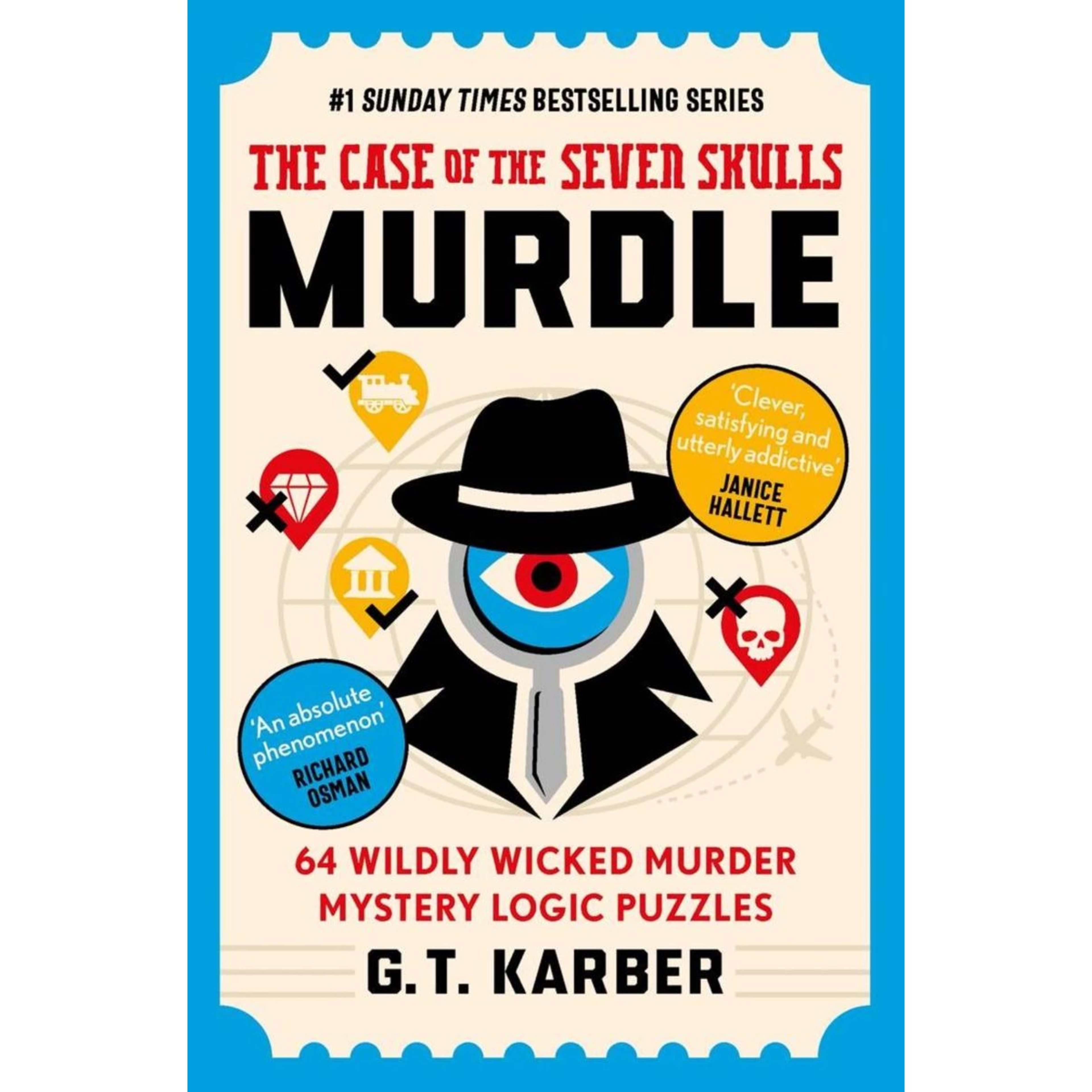 1 Murdle: The Case of the Seven Skulls by G.T. Karber - Book