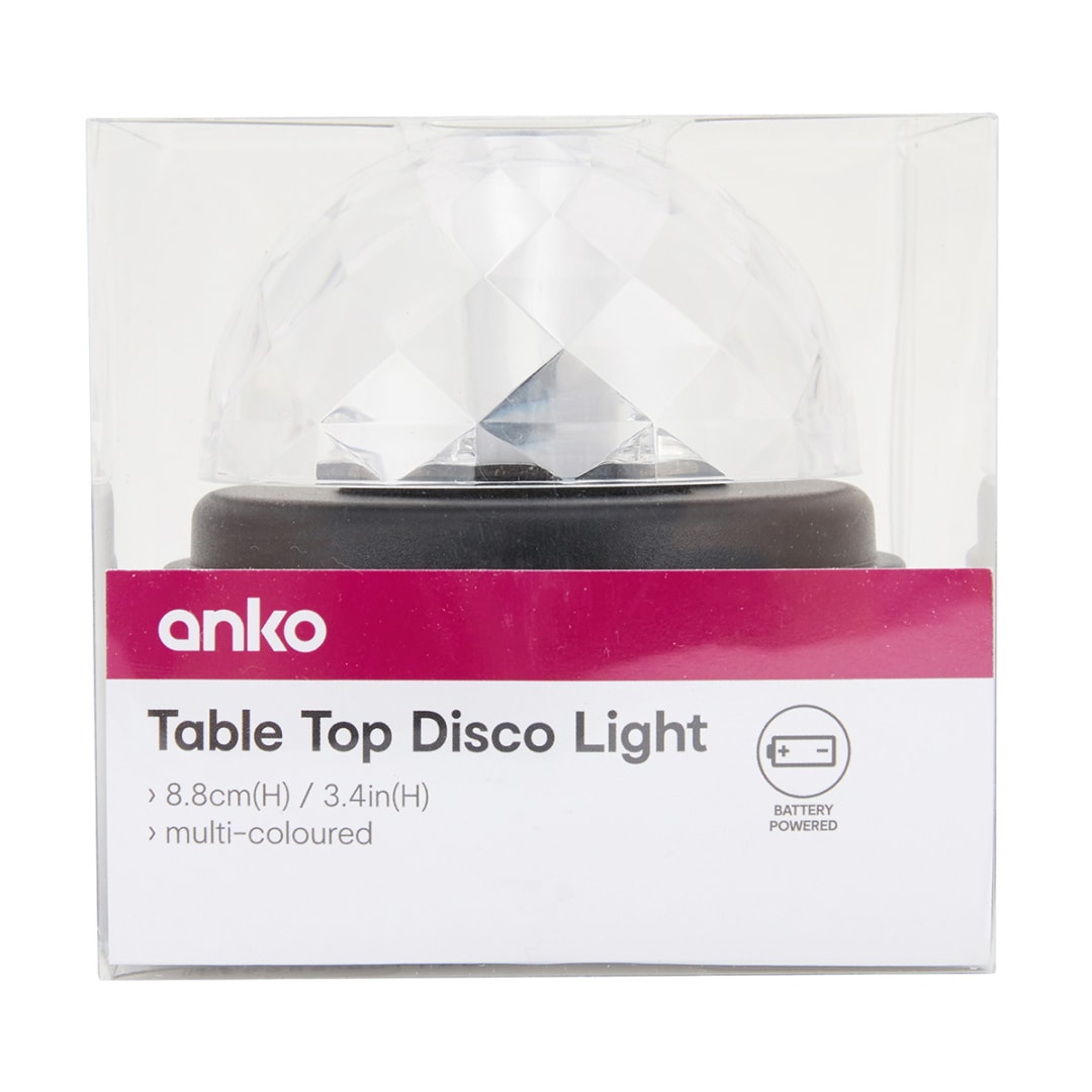Table Top Disco Light Kmart