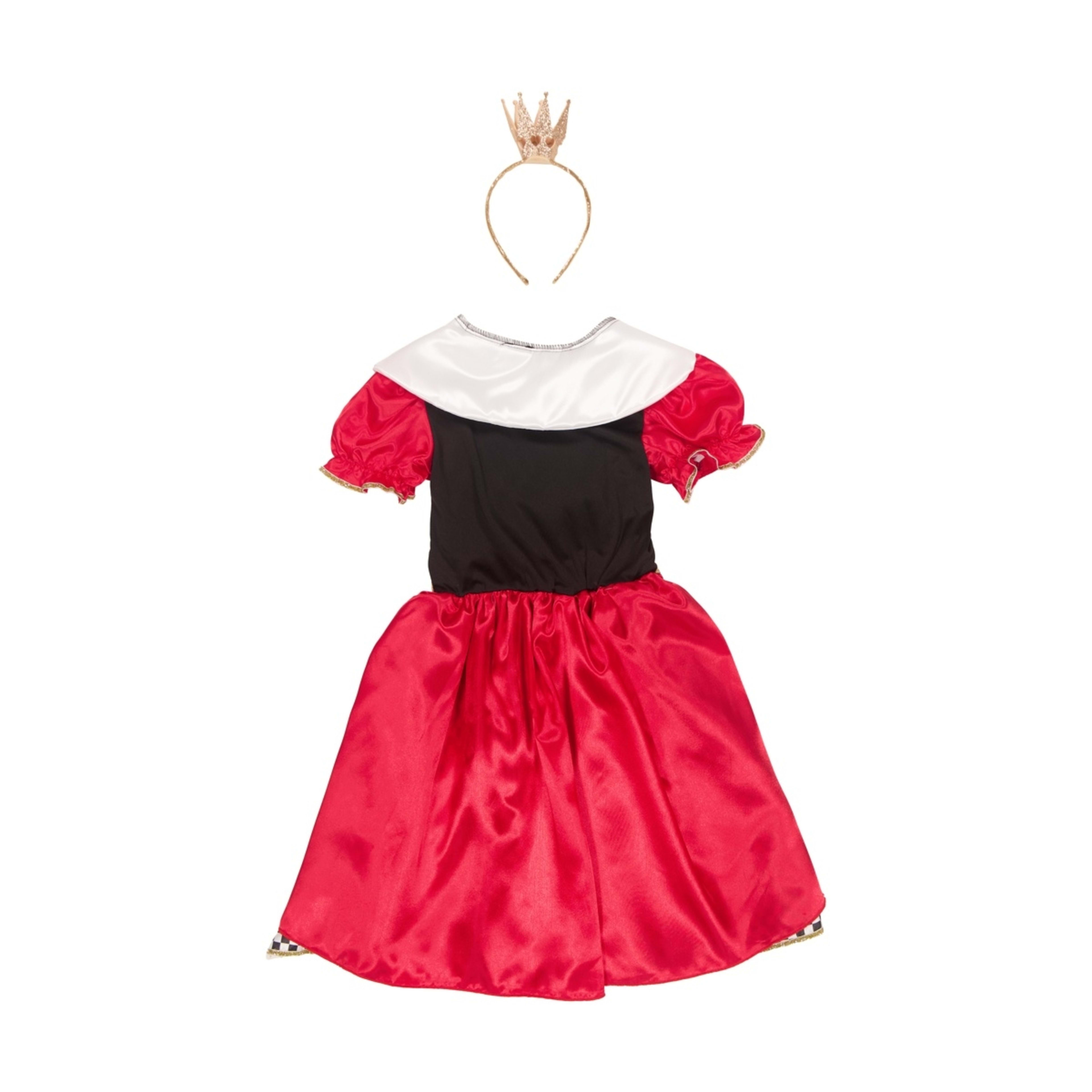 2 Queen of Hearts Costume - Ages 6-8, 2 of 4