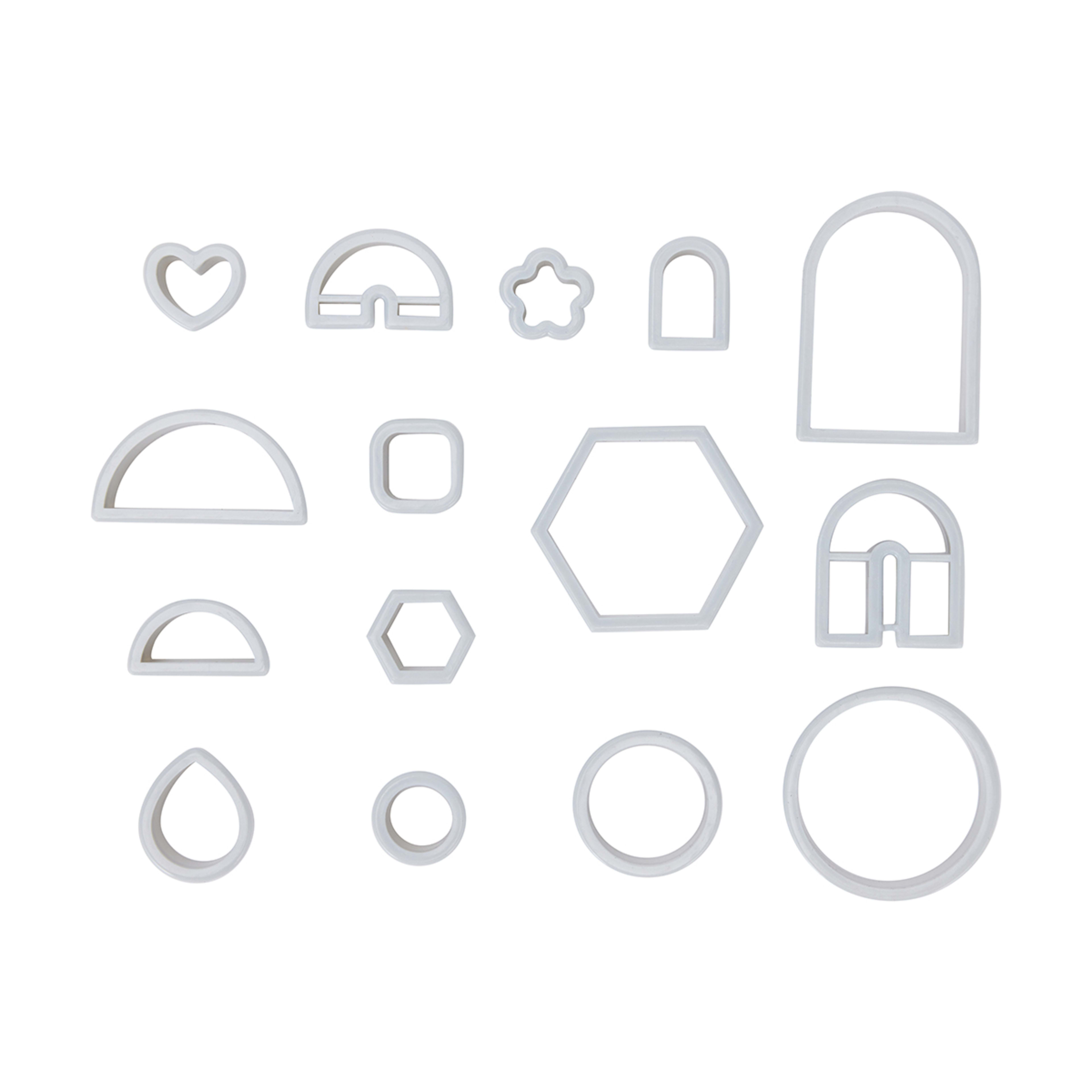 15 Piece Clay Cutters Kmart