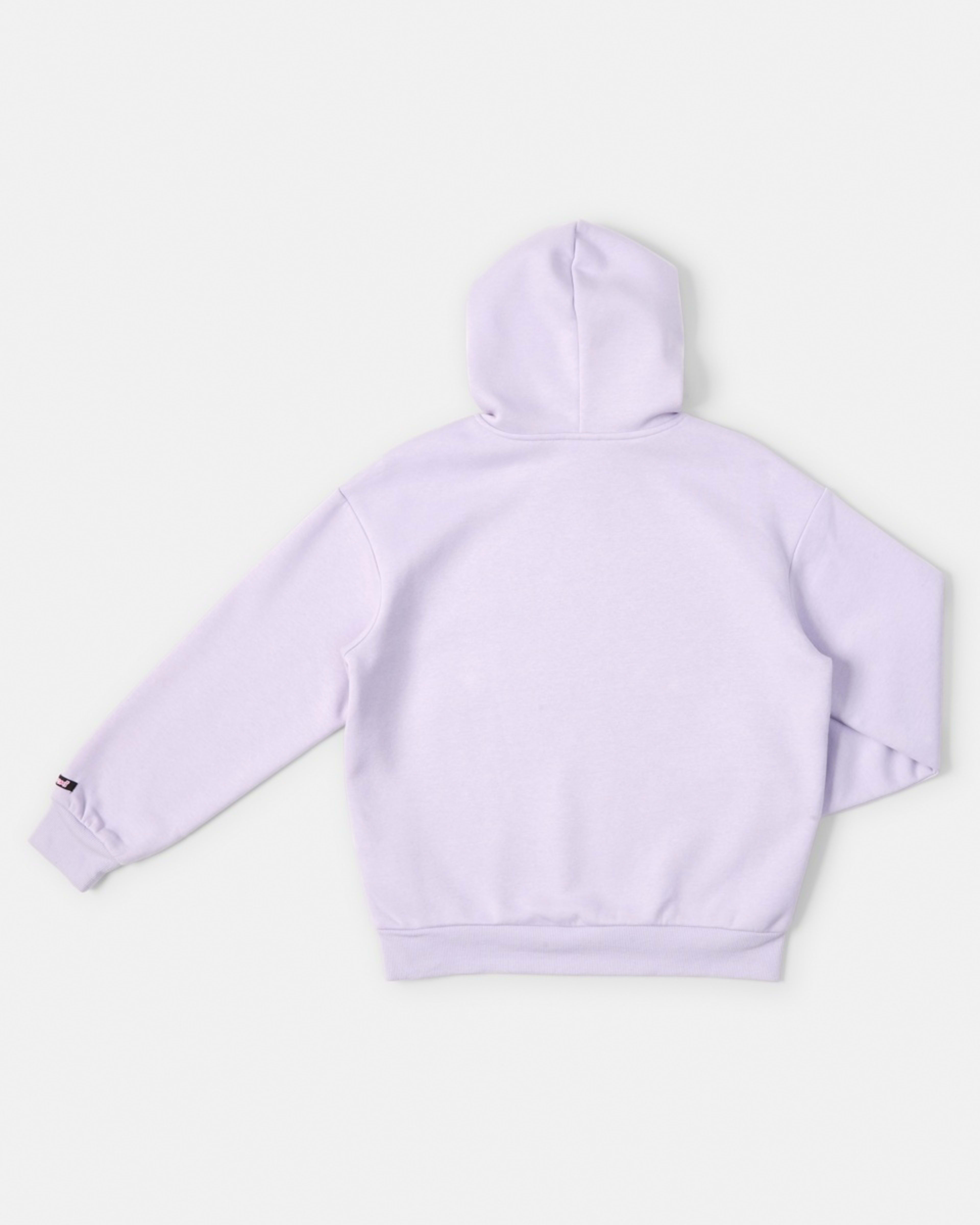8 Kuromi License Oversized Hoodie Kuromi Two Tone Head With Pink Skull, 8 of 8