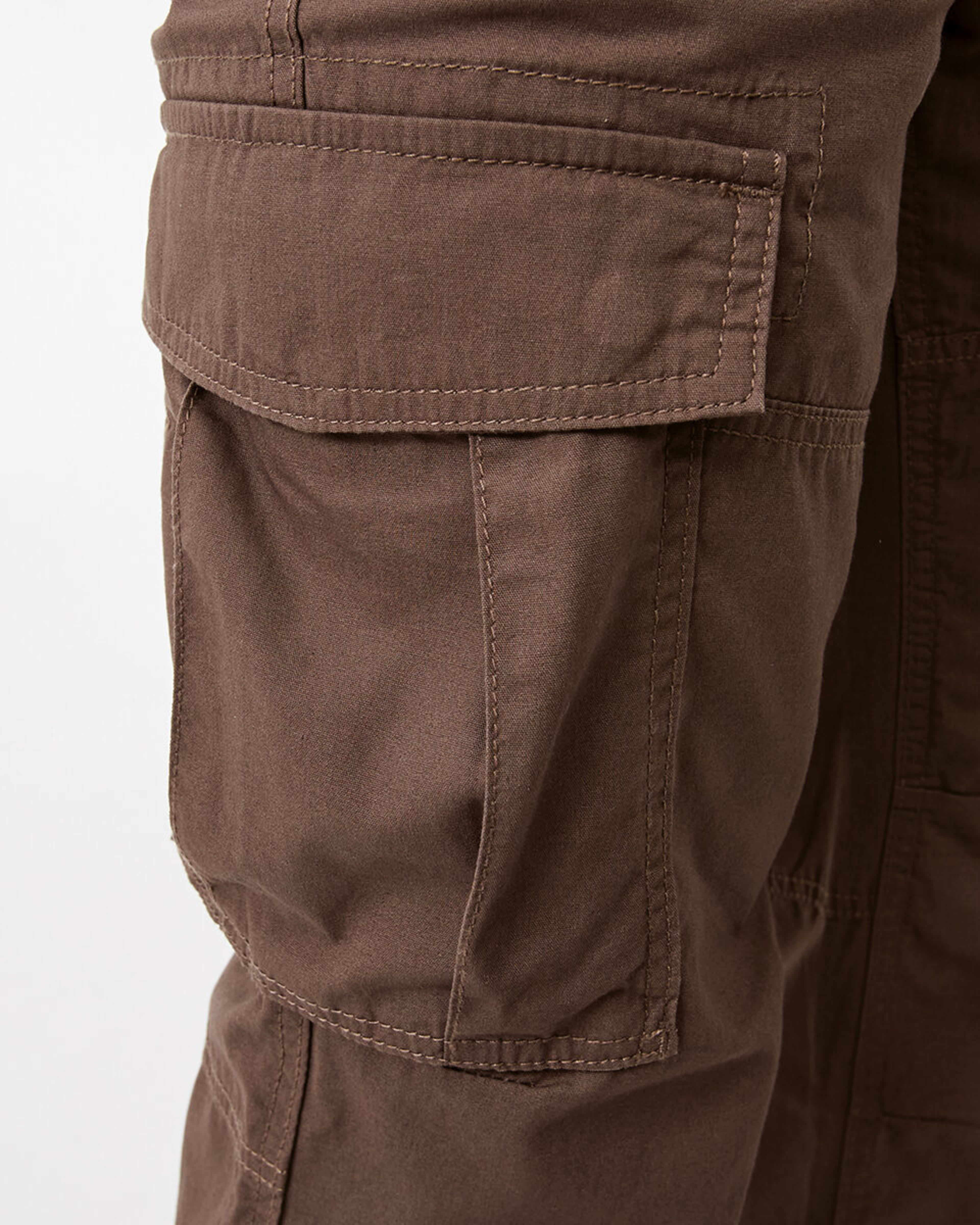 6 Regular Cargo Pants Brn Drum, 6 of 6