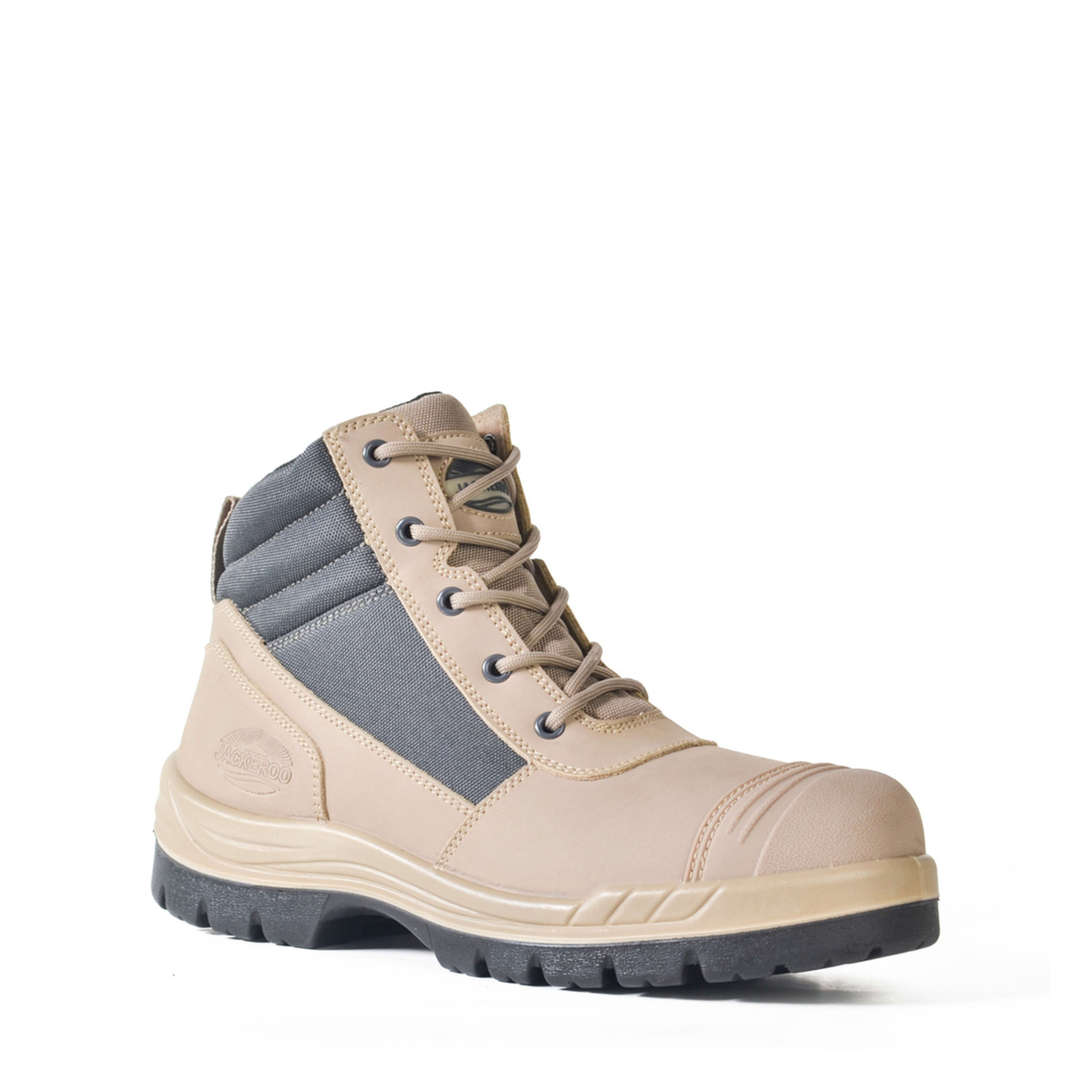 1 Apollo Side Zip Low Cut Work Boots Slate, 1 of 2
