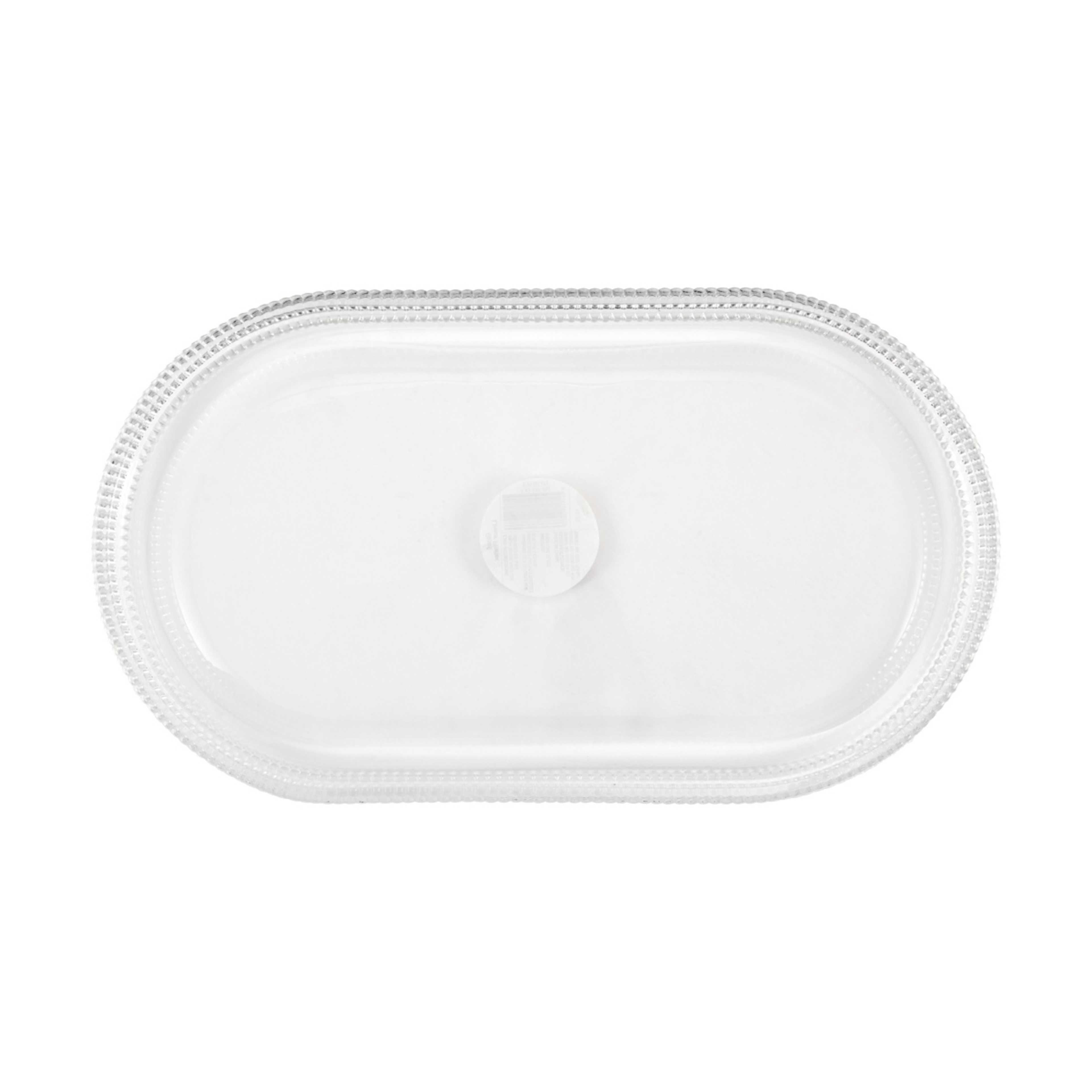 3 Clear Glass Linear Platter, 3 of 4