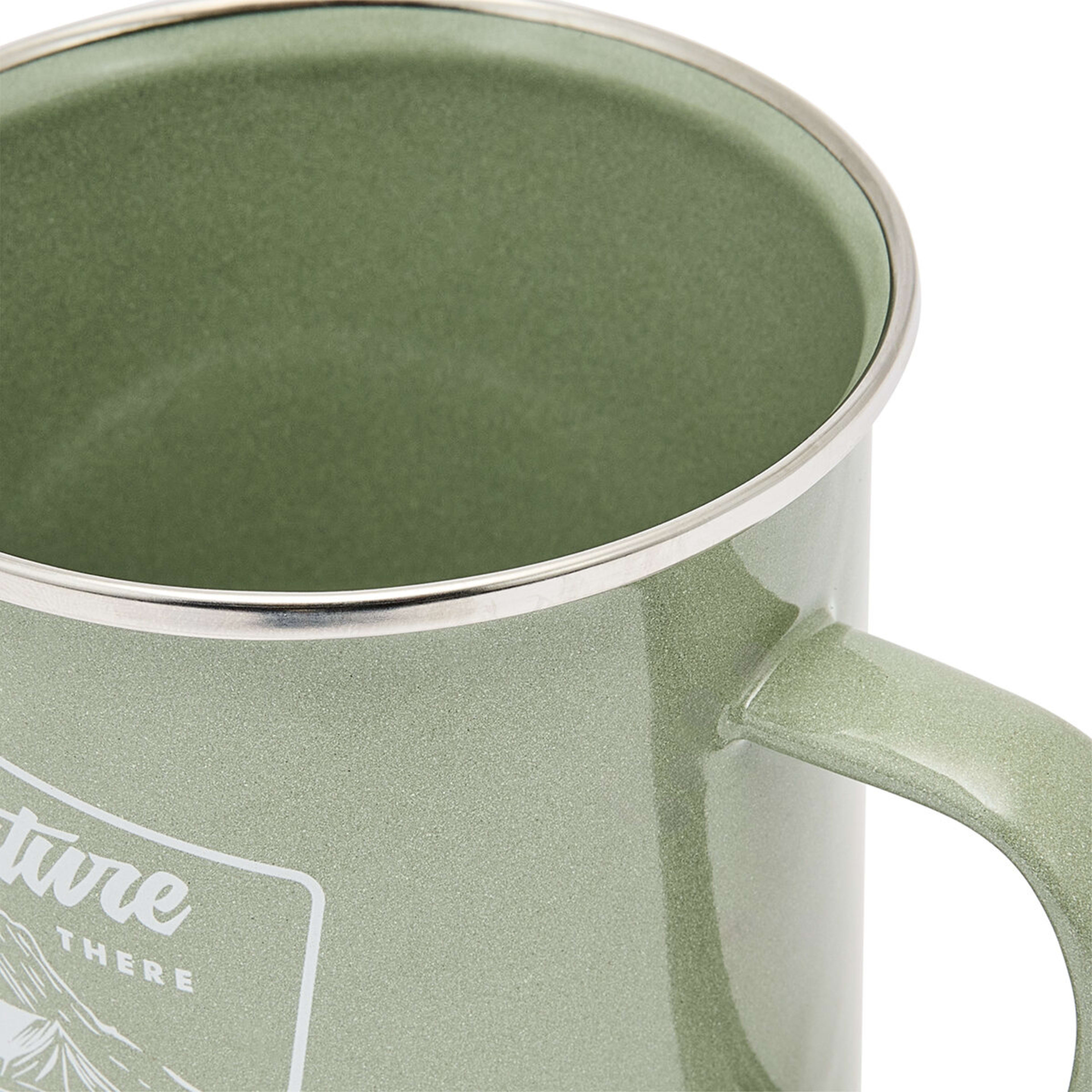 8 500ml Enamel Mug - Assorted, 8 of 10