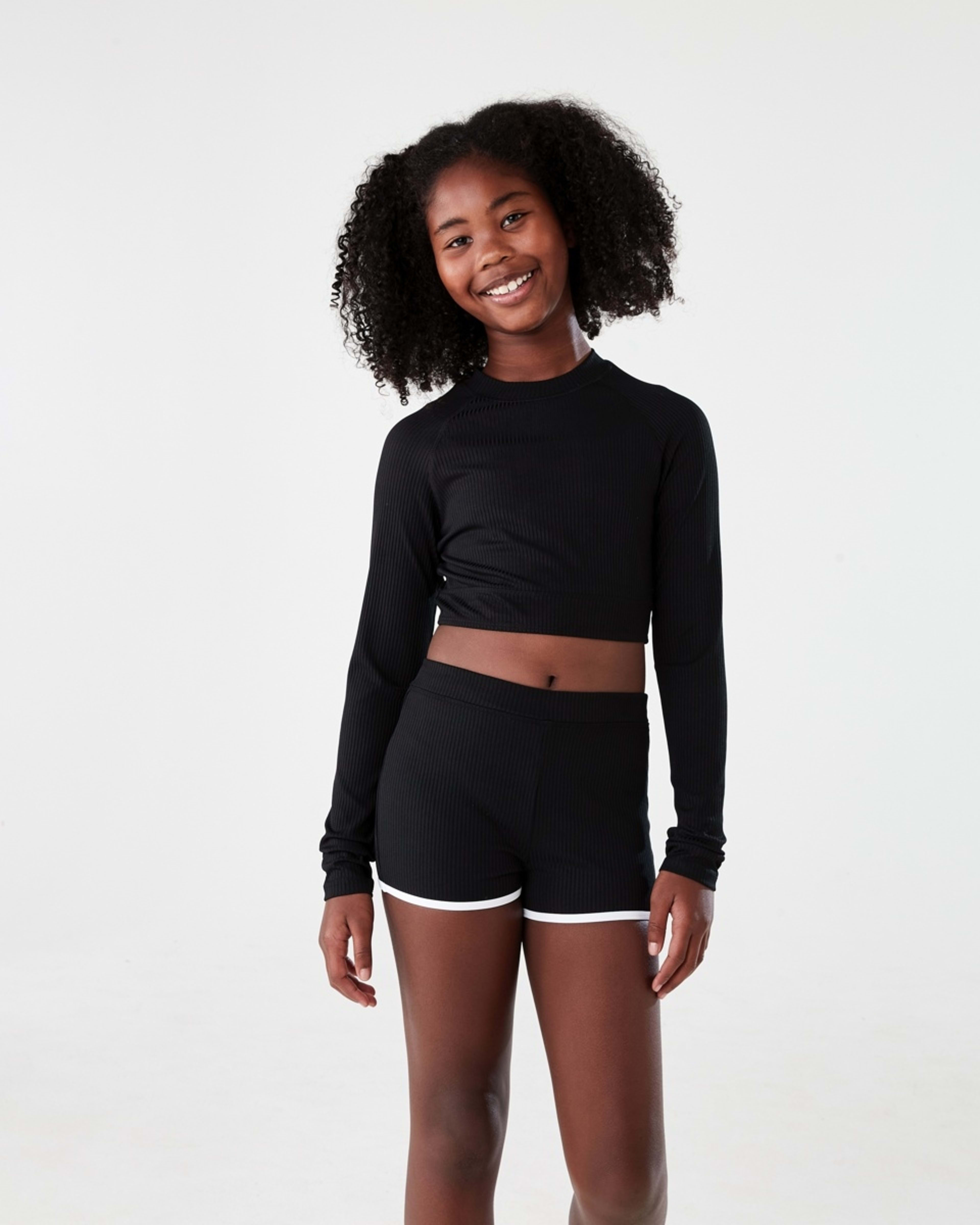 1 3 Piece Swim Set BLACK, 1 of 9