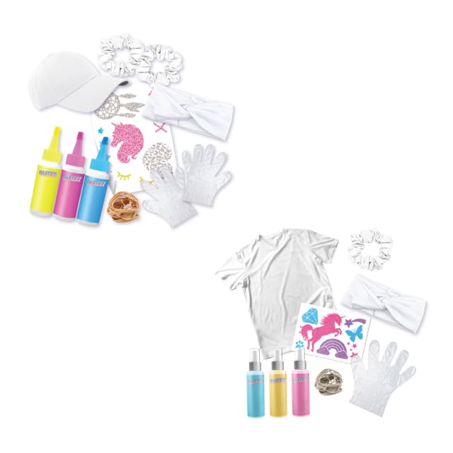 Glitzy Tie Dye Kit Assorted Kmart