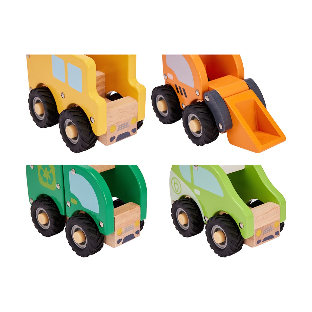 Wooden Town Vehicle - Assorted - Kmart