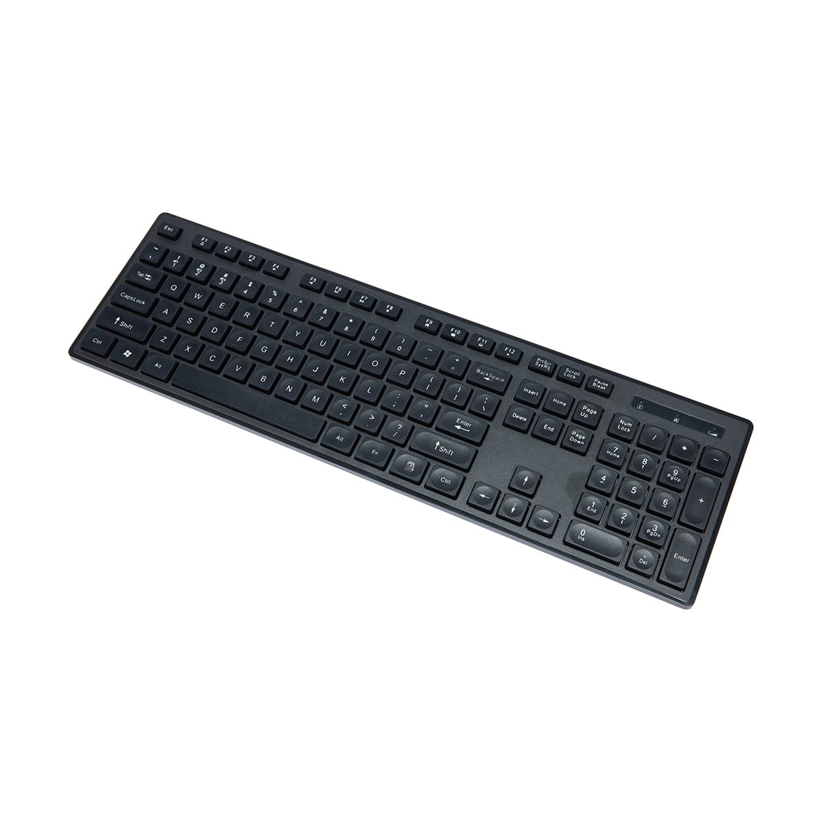 Bluetooth with Number Pad Keyboard Black Kmart