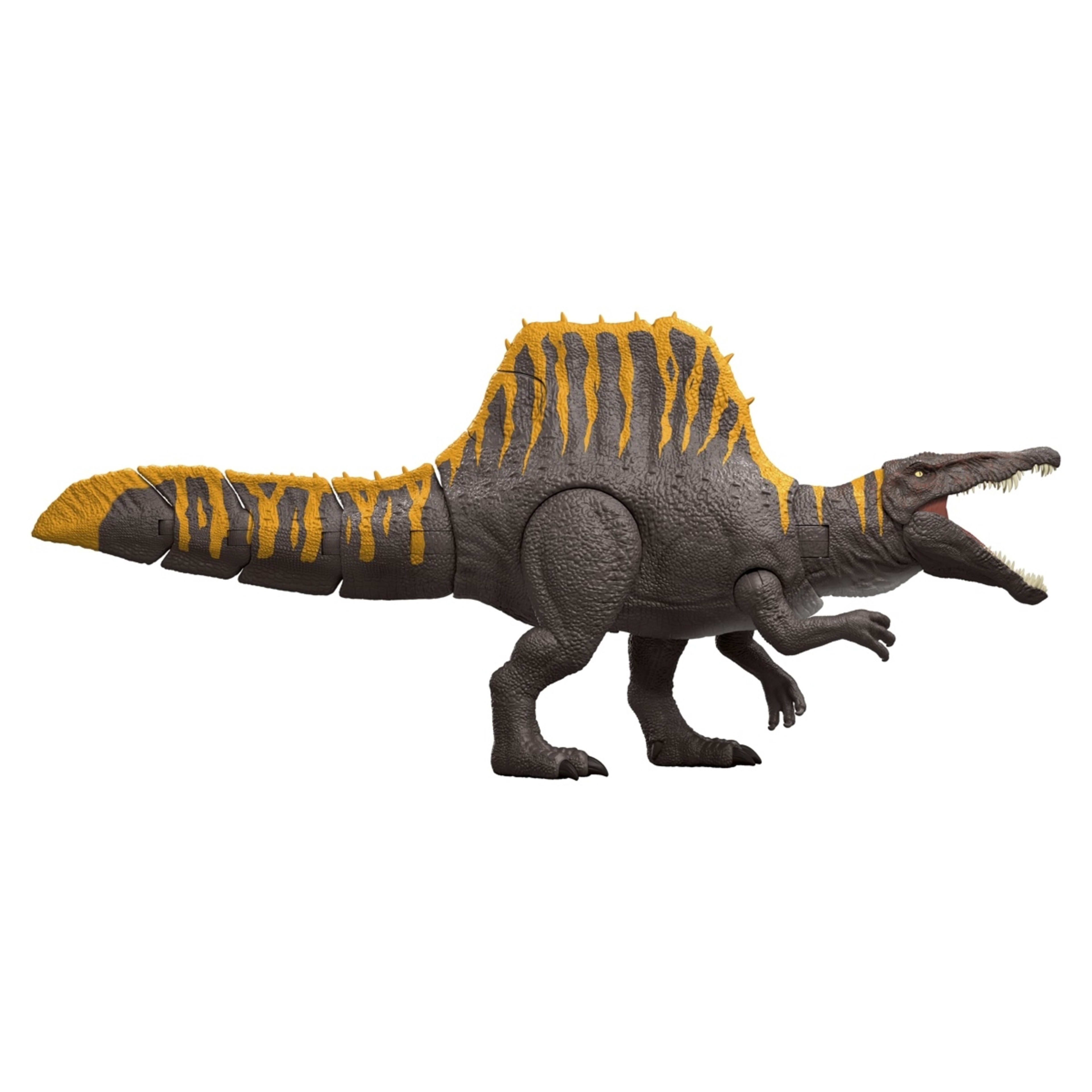 3 Jurassic World Rebirth Tail Thrasher Spinosaurus Action Figure, 3 of 7