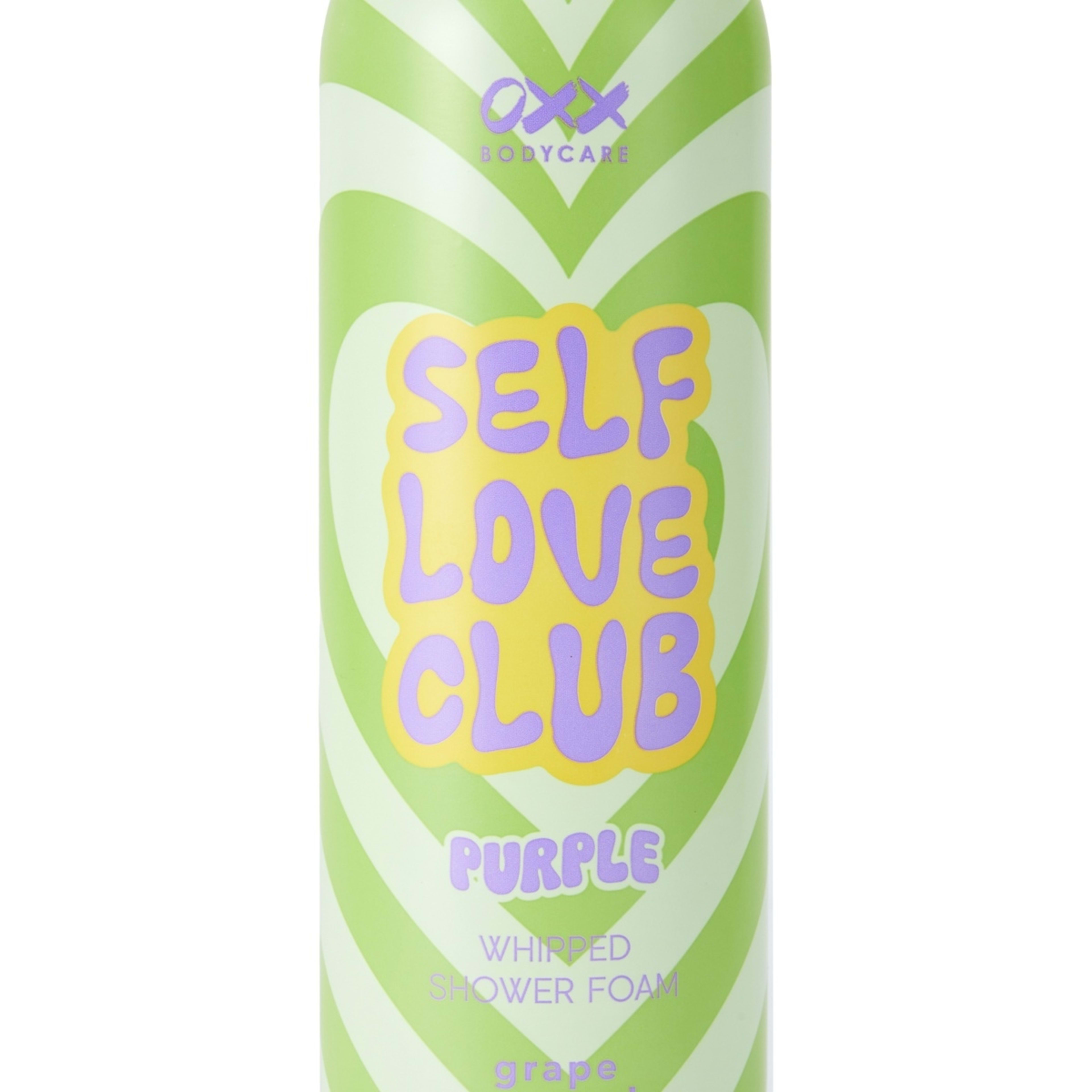 4 OXX Bodycare Self Love Club Purple Whipped Shower Foam 240ml - Grape Scented, 4 of 6