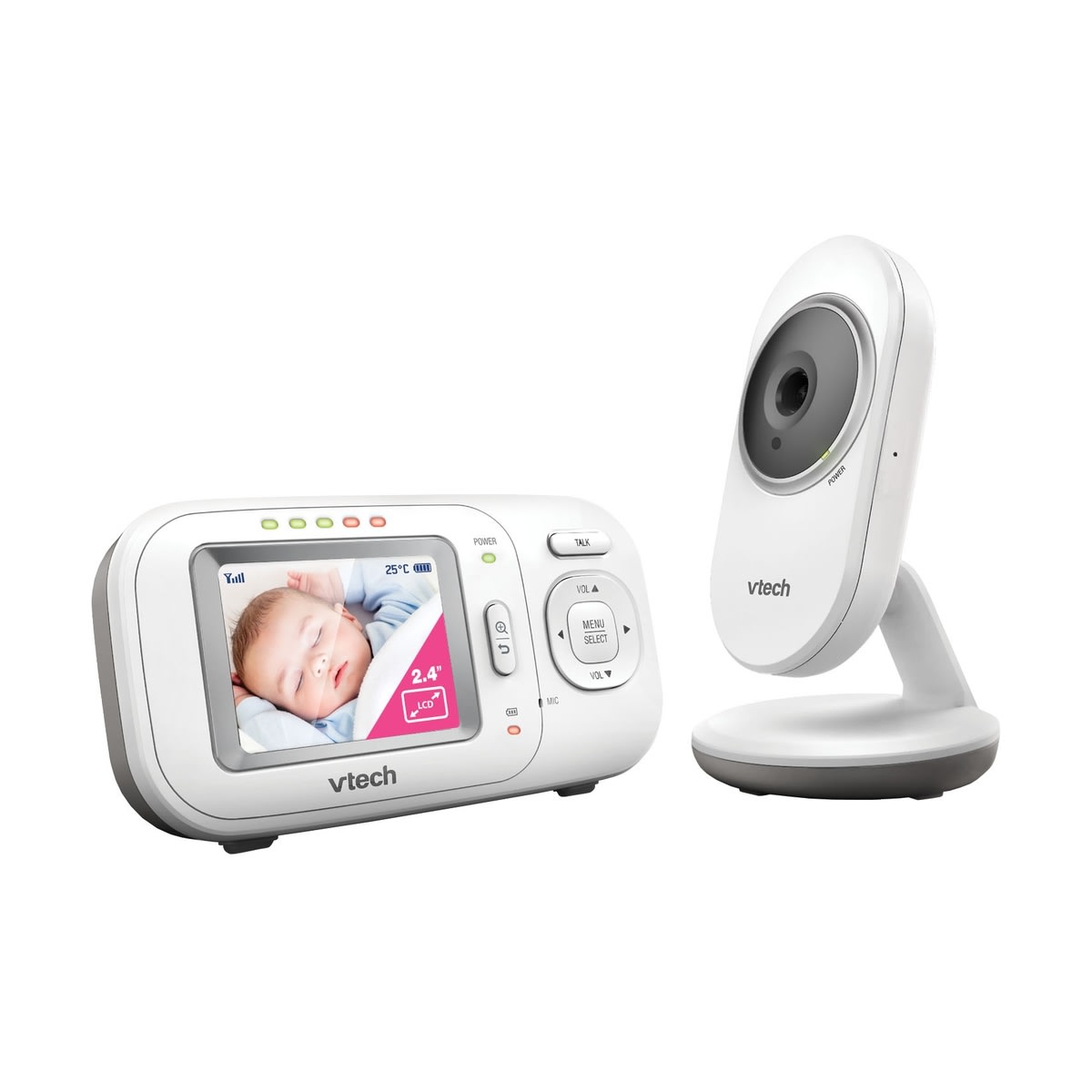 VTech Safe Sound Video and Audio Baby Monitor BM2800 Kmart