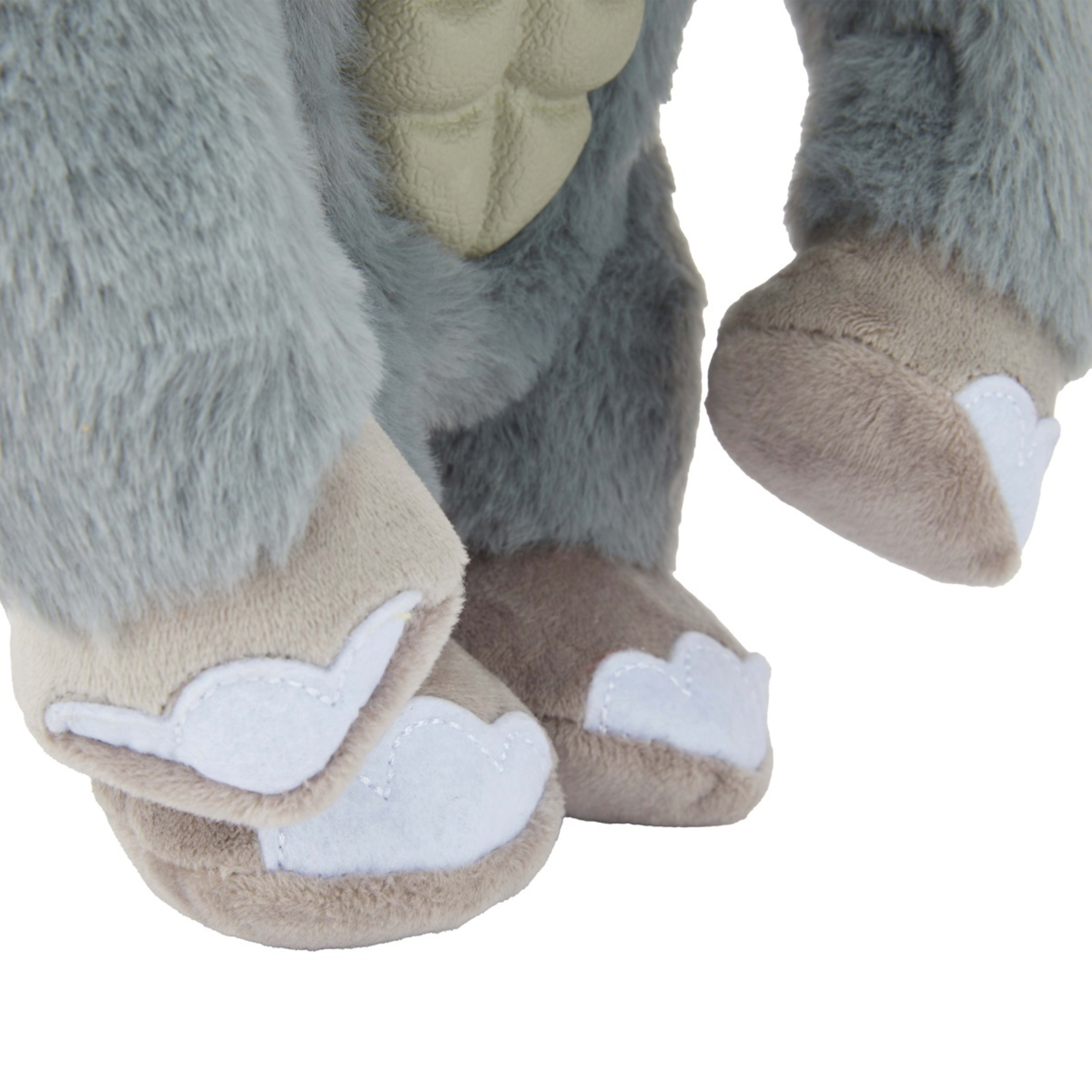 6 Pet Toy Super Tough Plush - Rhino, 6 of 7